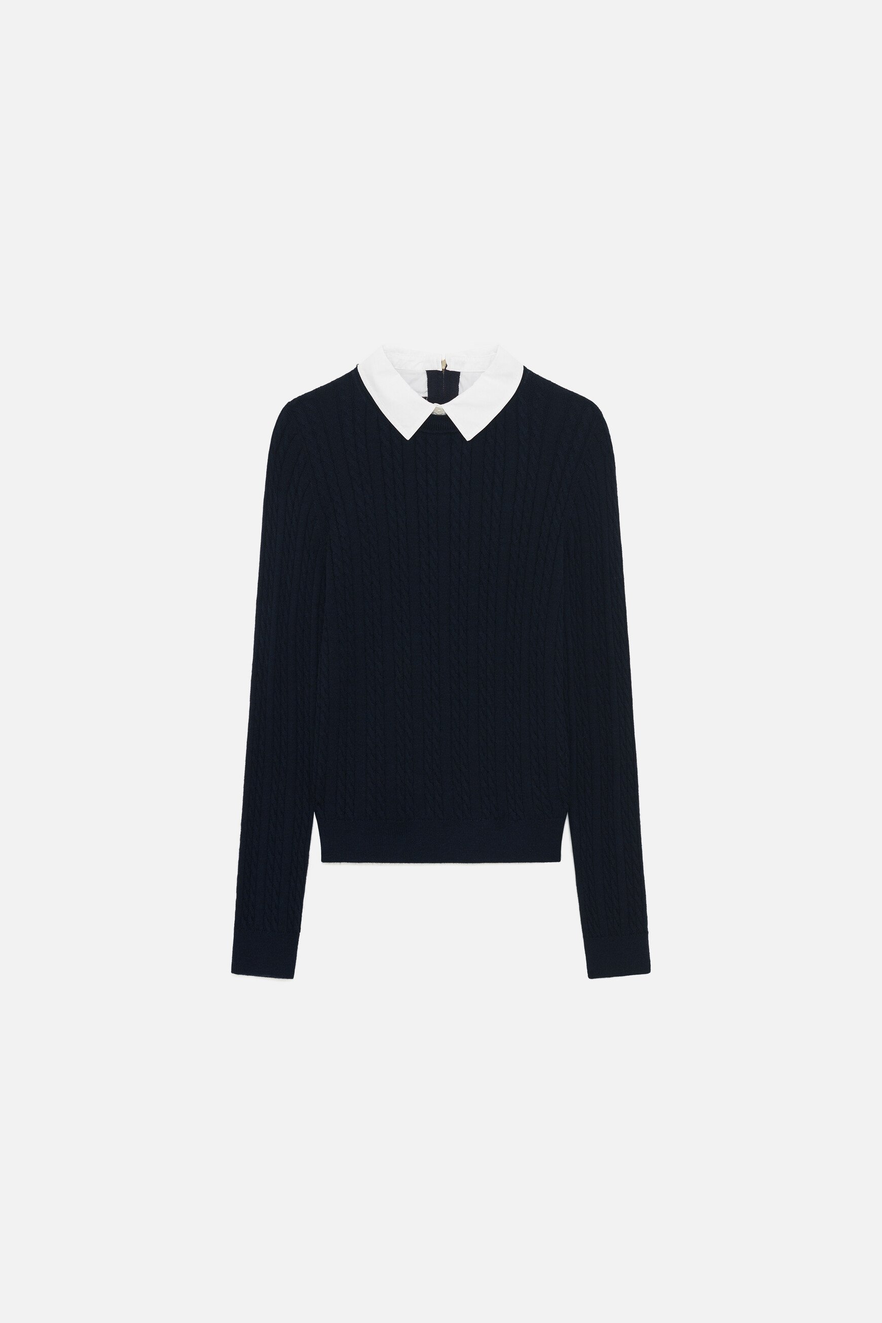 Jersey Mpatty azul marino mujer