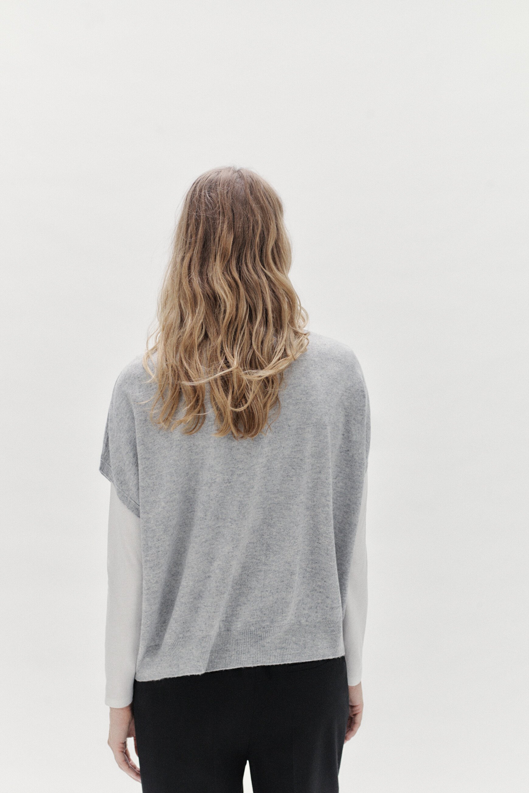 Lexie cardigan light grey woman