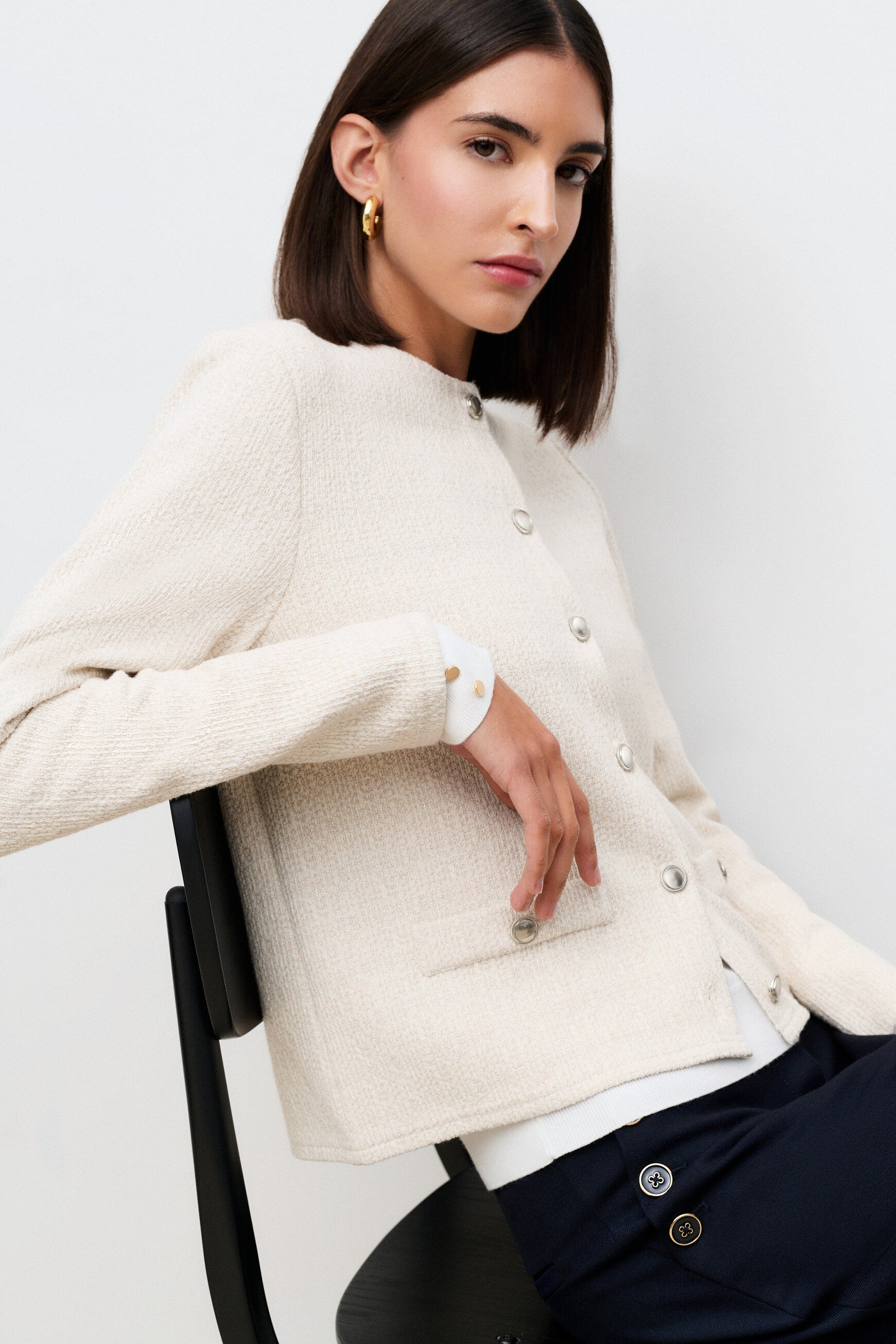 Veste Tkelly creme femme