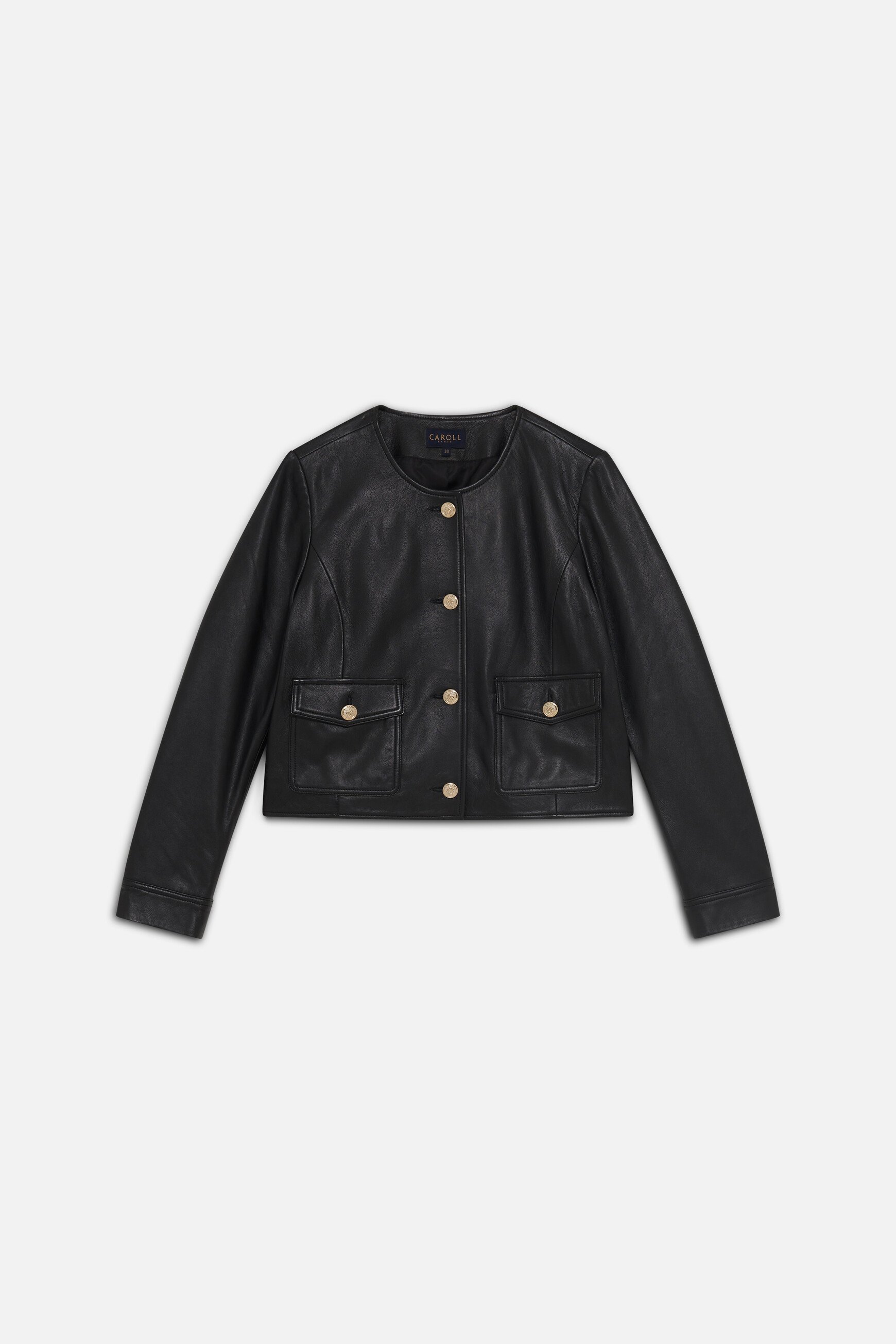 varmy leather jacket black woman Varmy leather jacket black woman