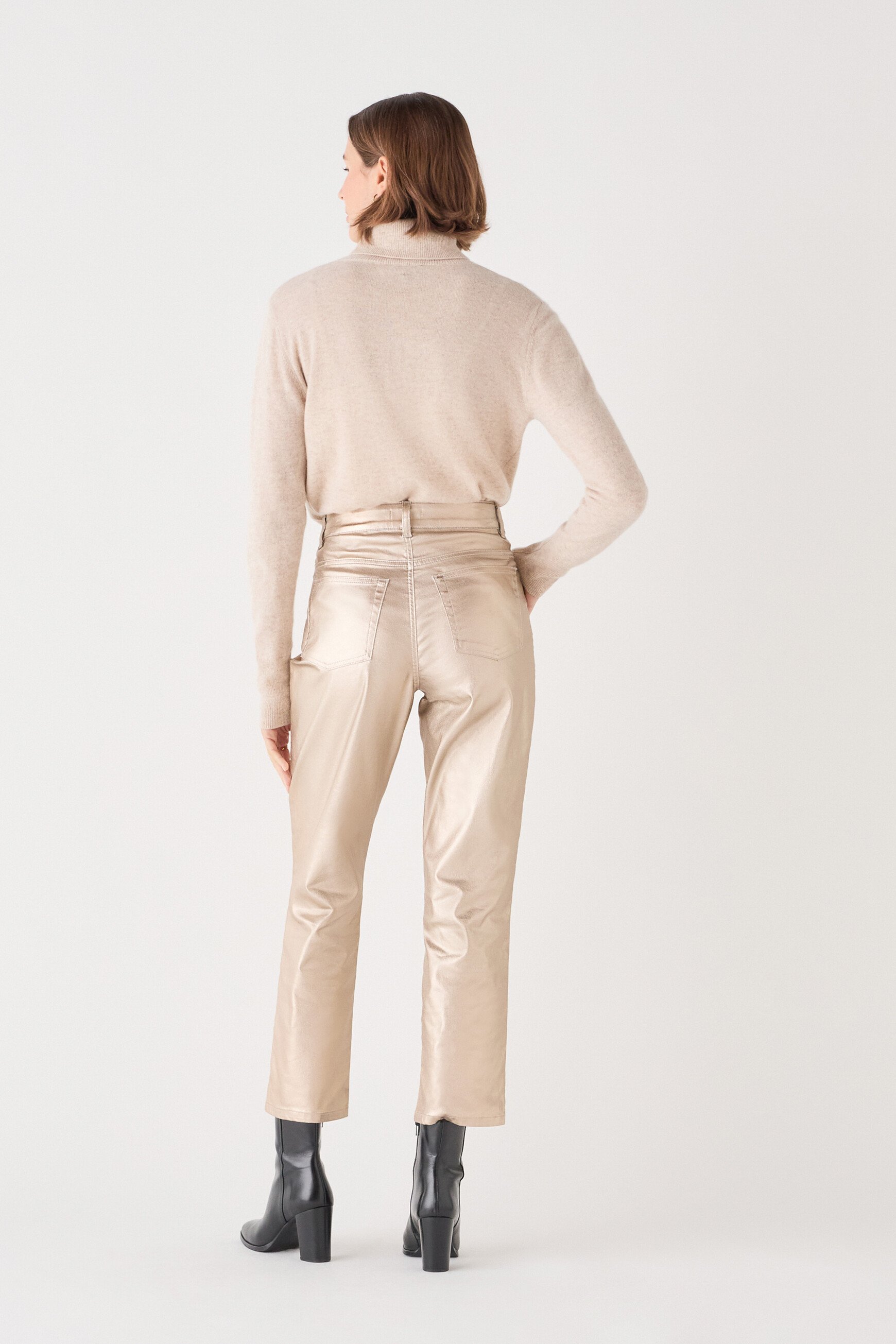 poppy2 trousers gold woman Poppy2 trousers gold woman