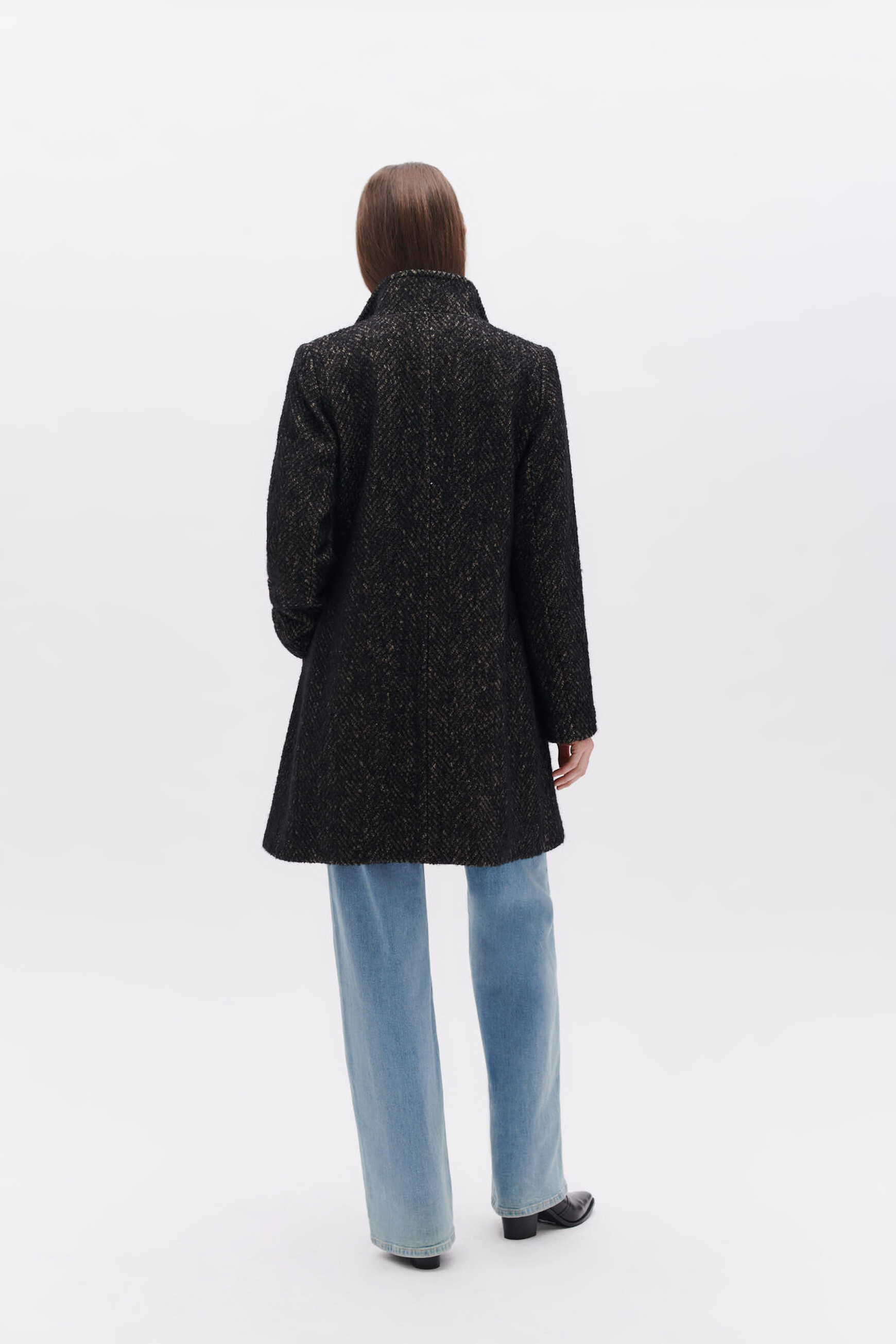manteau gali long noir femme Manteau gali long noir femme