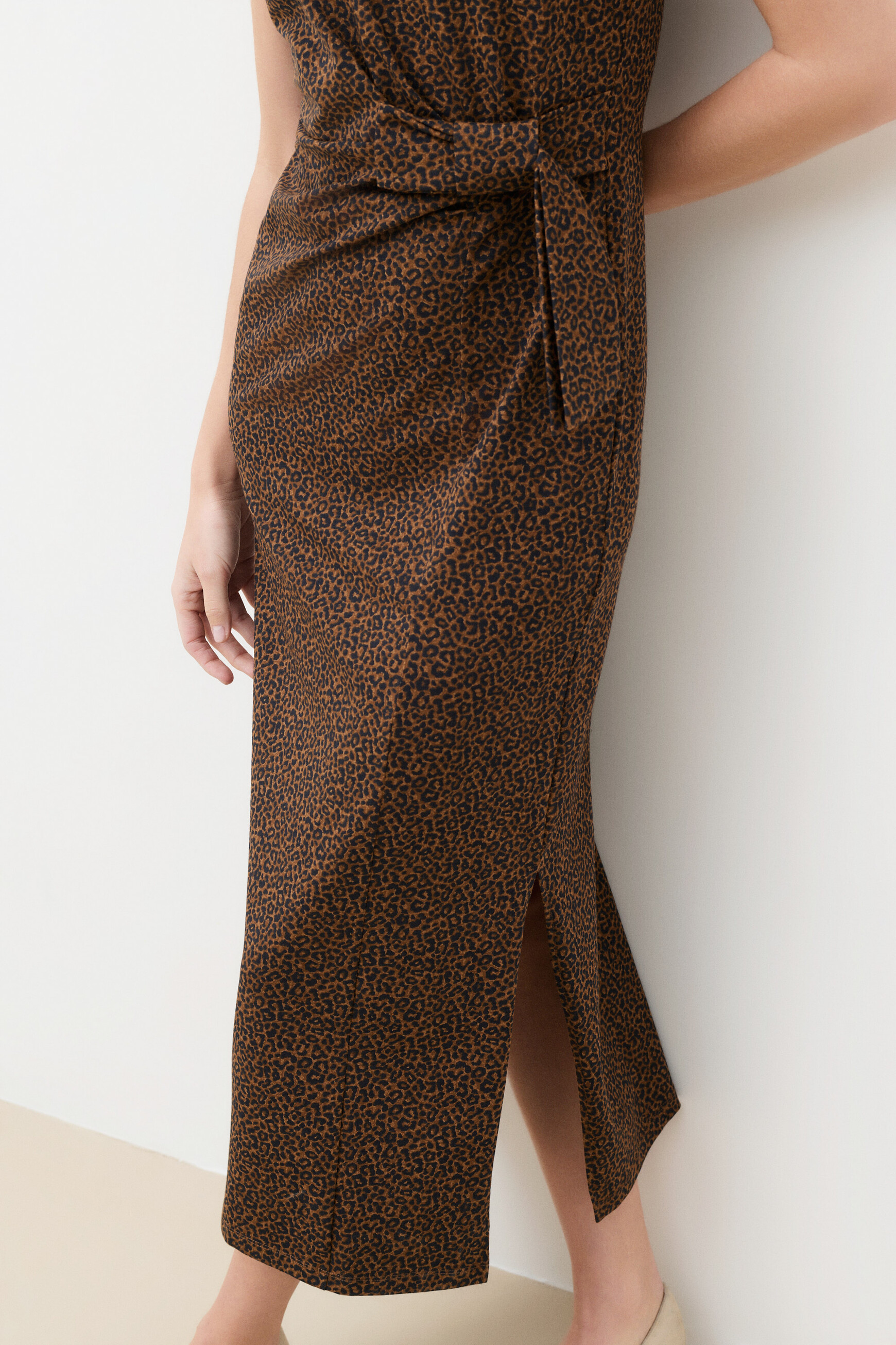 Rbobbyl dress brown woman