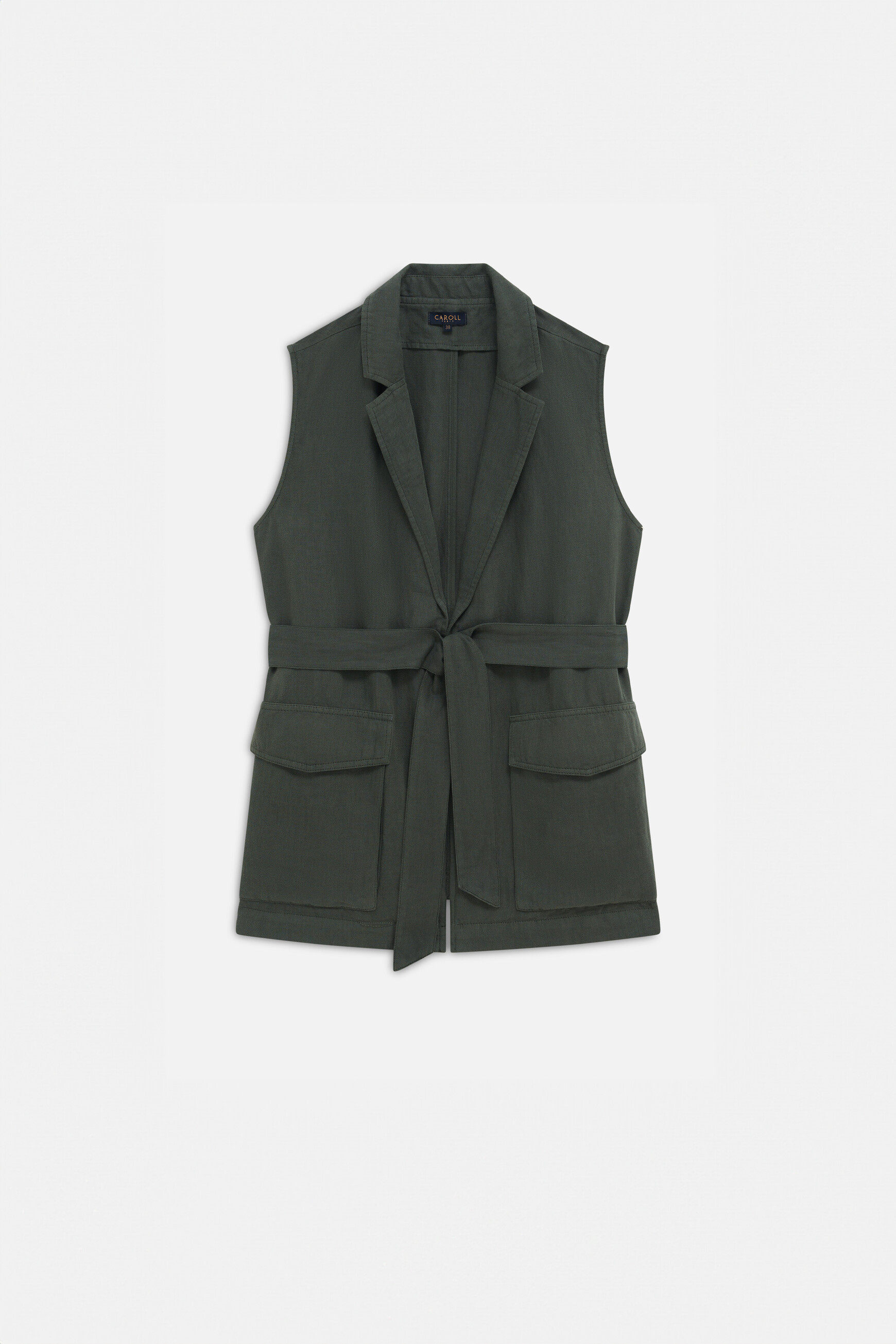 Veste veracruz vert kaki femme