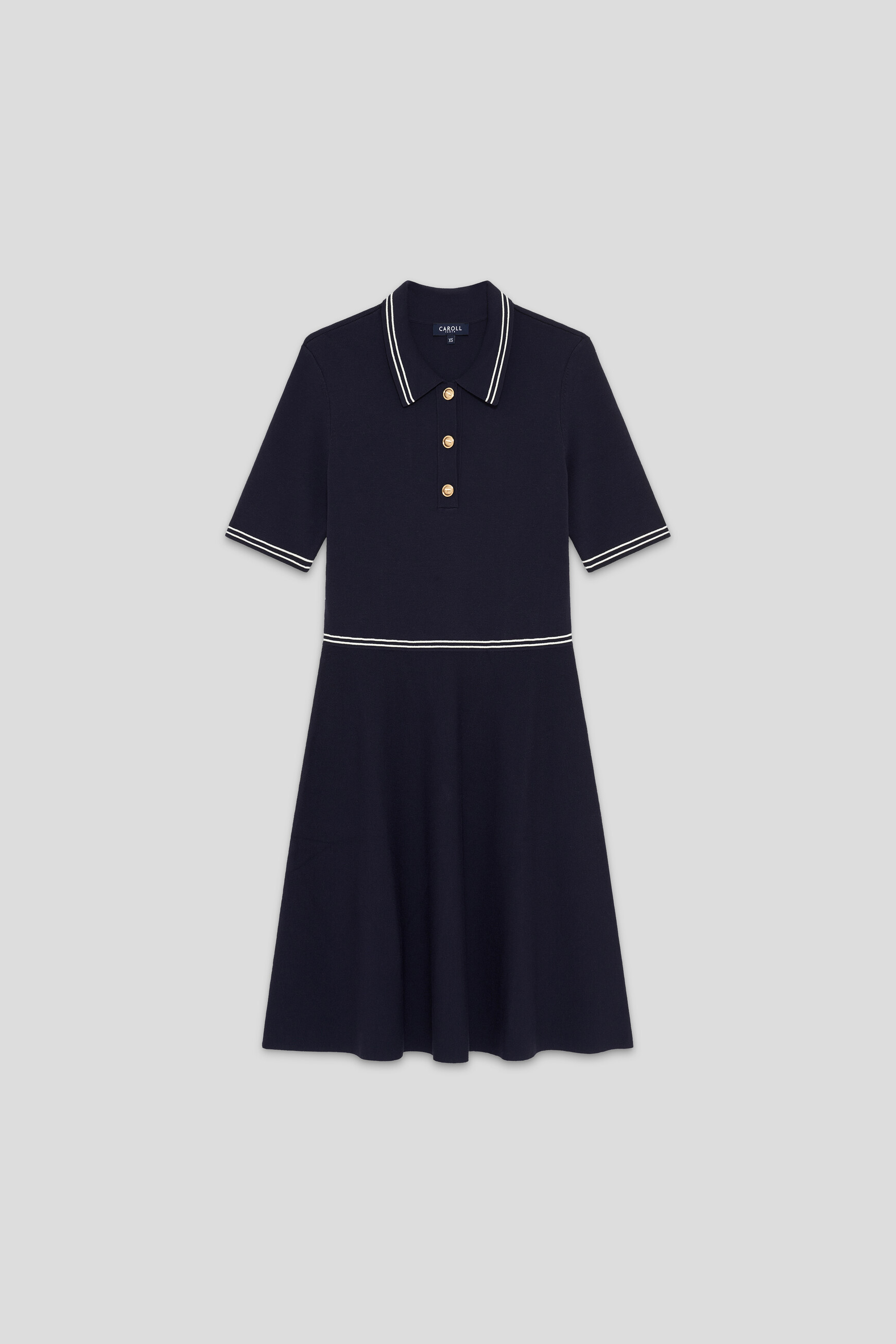 Rmacao dress navy blue woman