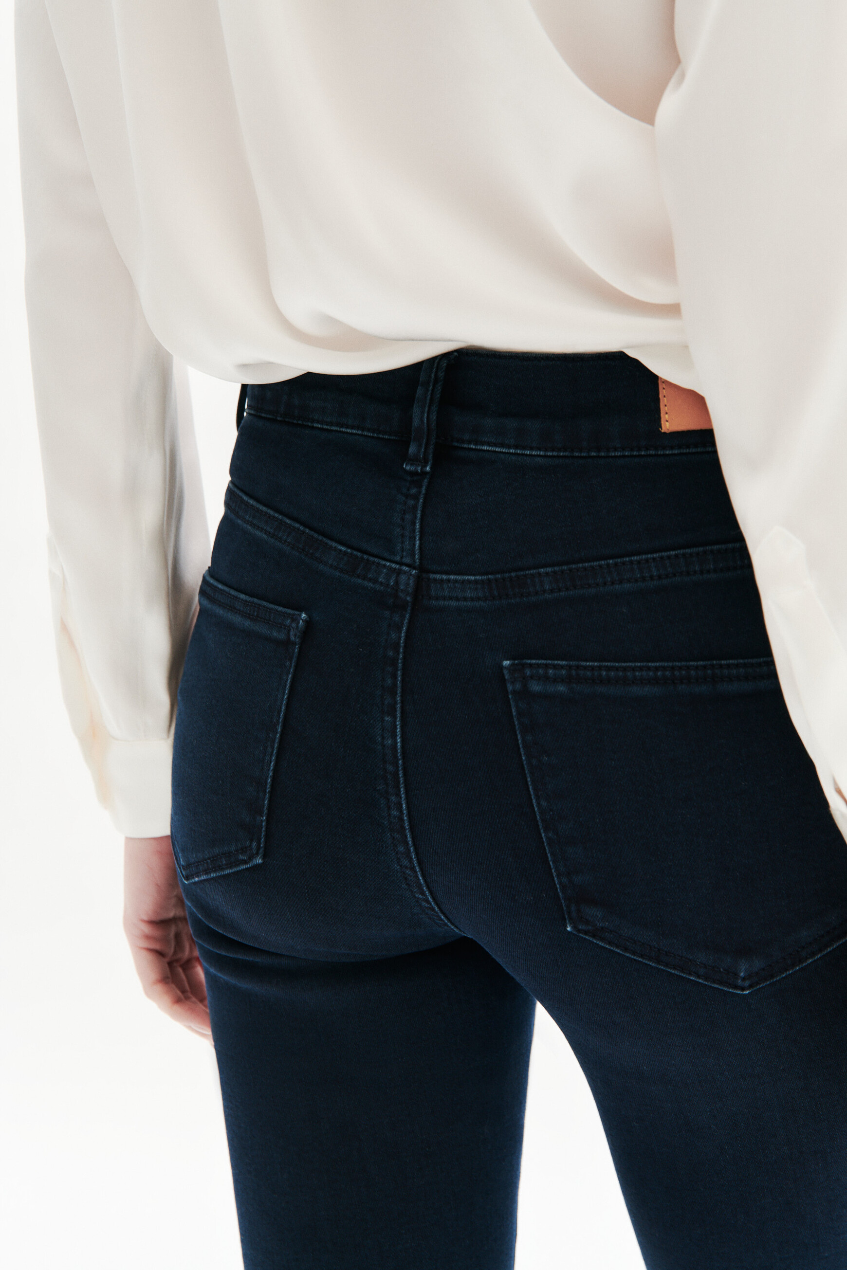 broek tom donkerblauw vrouw Broek Tom donkerblauw vrouw