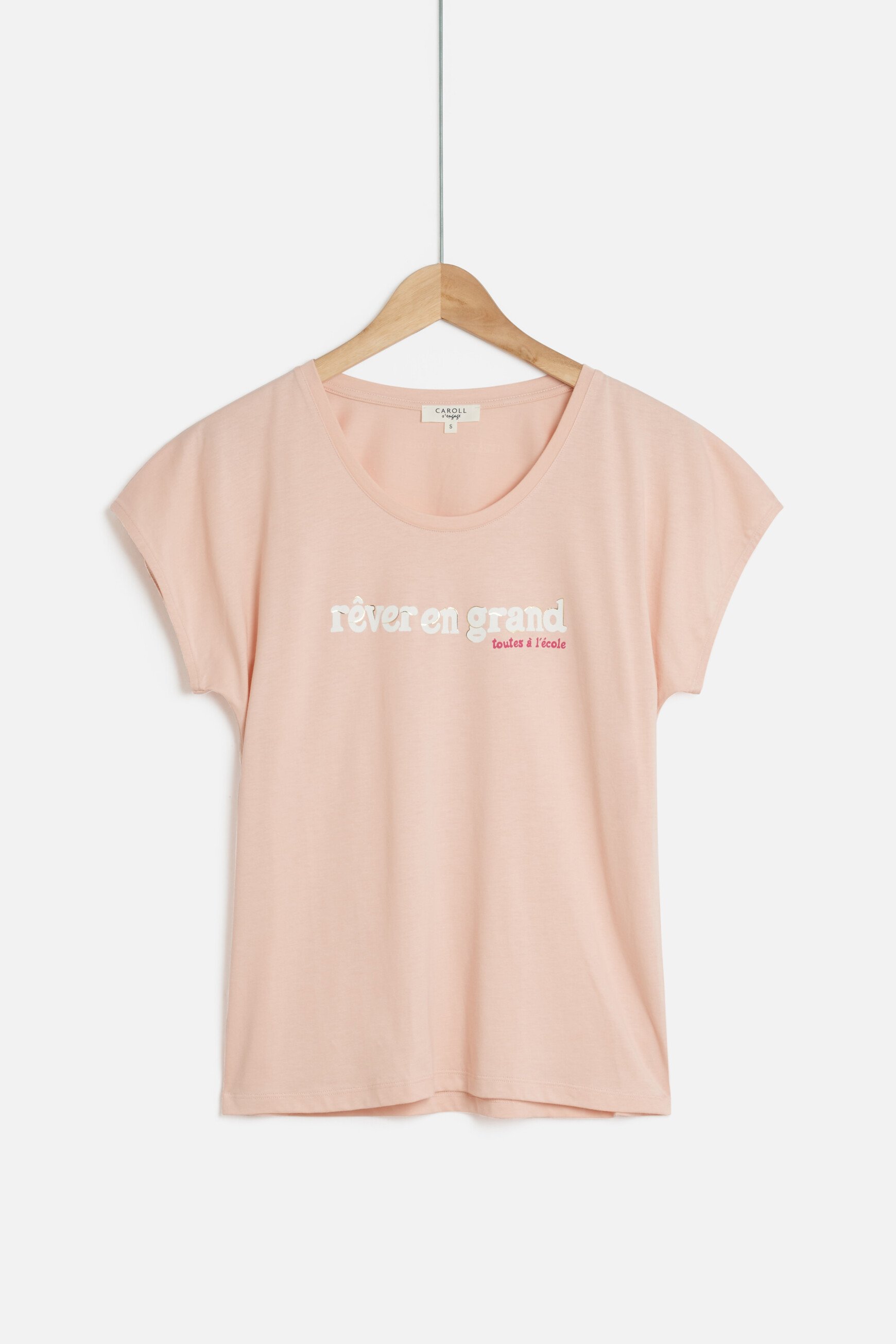 t shirt tolivia koraalroze vrouw T-shirt Tolivia koraalroze vrouw
