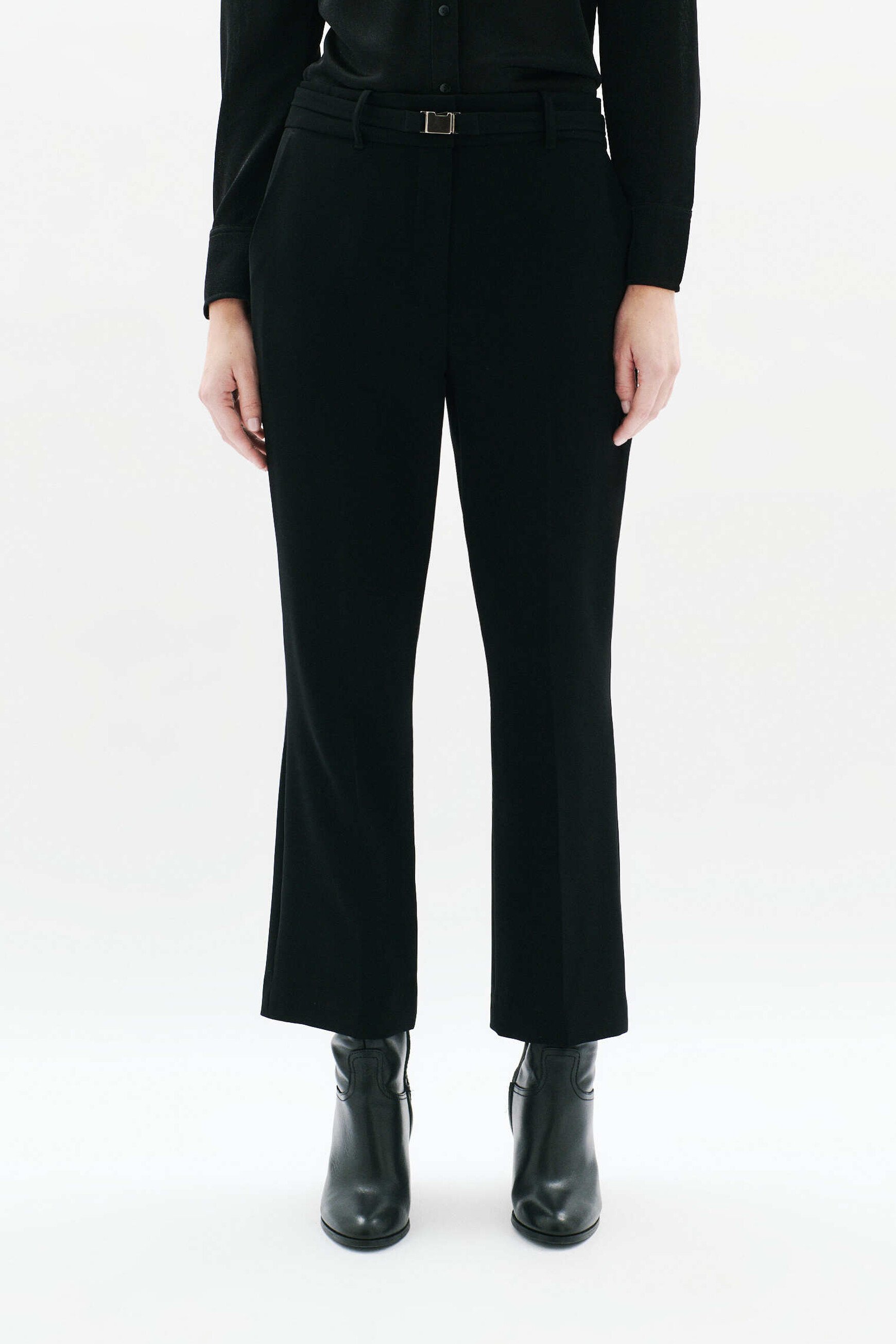 Calças Pirouette Pl preto mulher