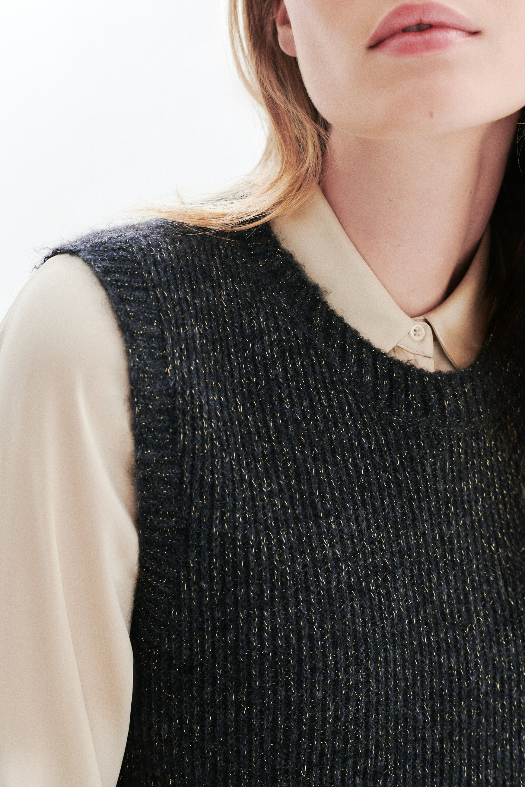 Pull Mclaire gris femme