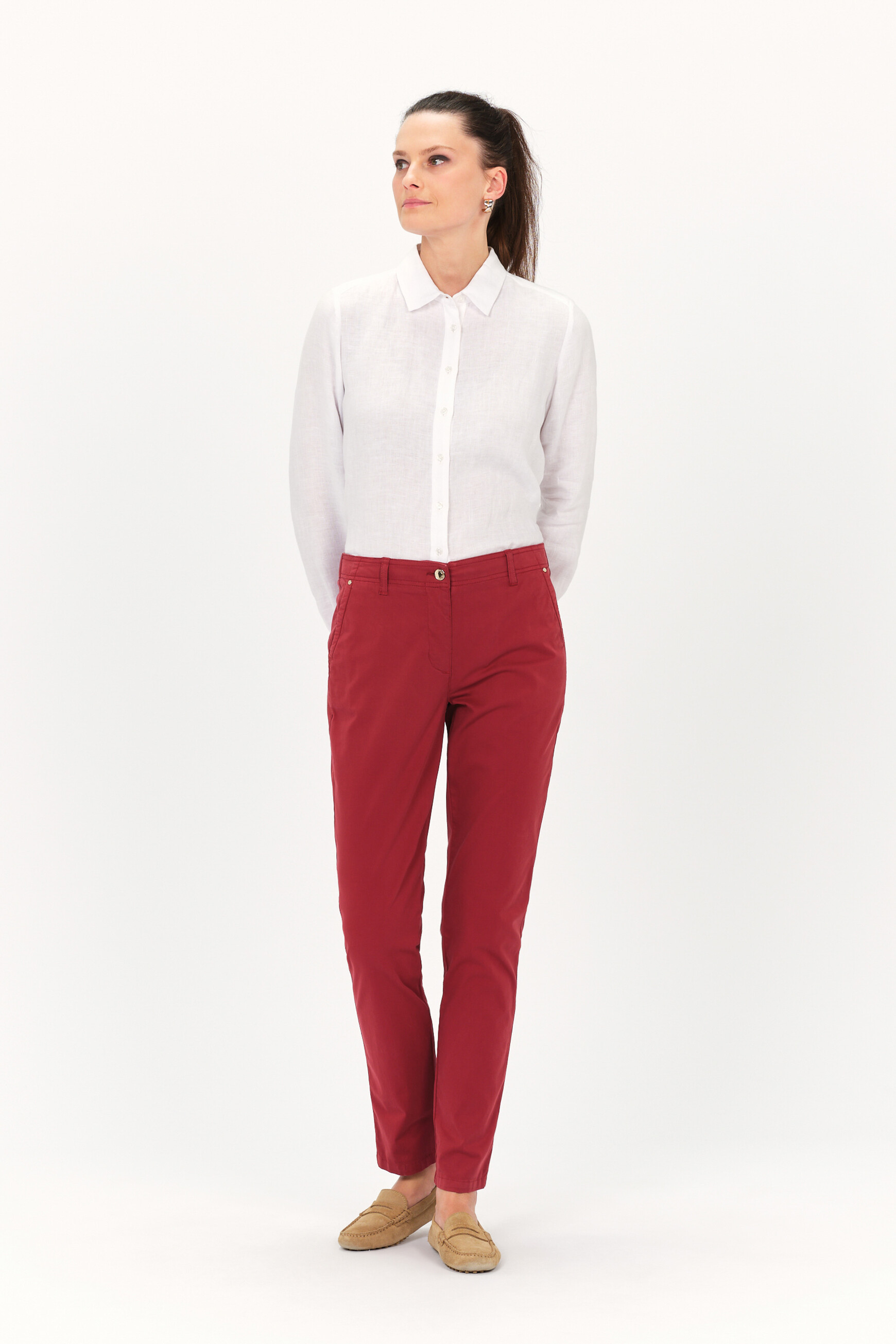 Pantalon padel marron fonce femme