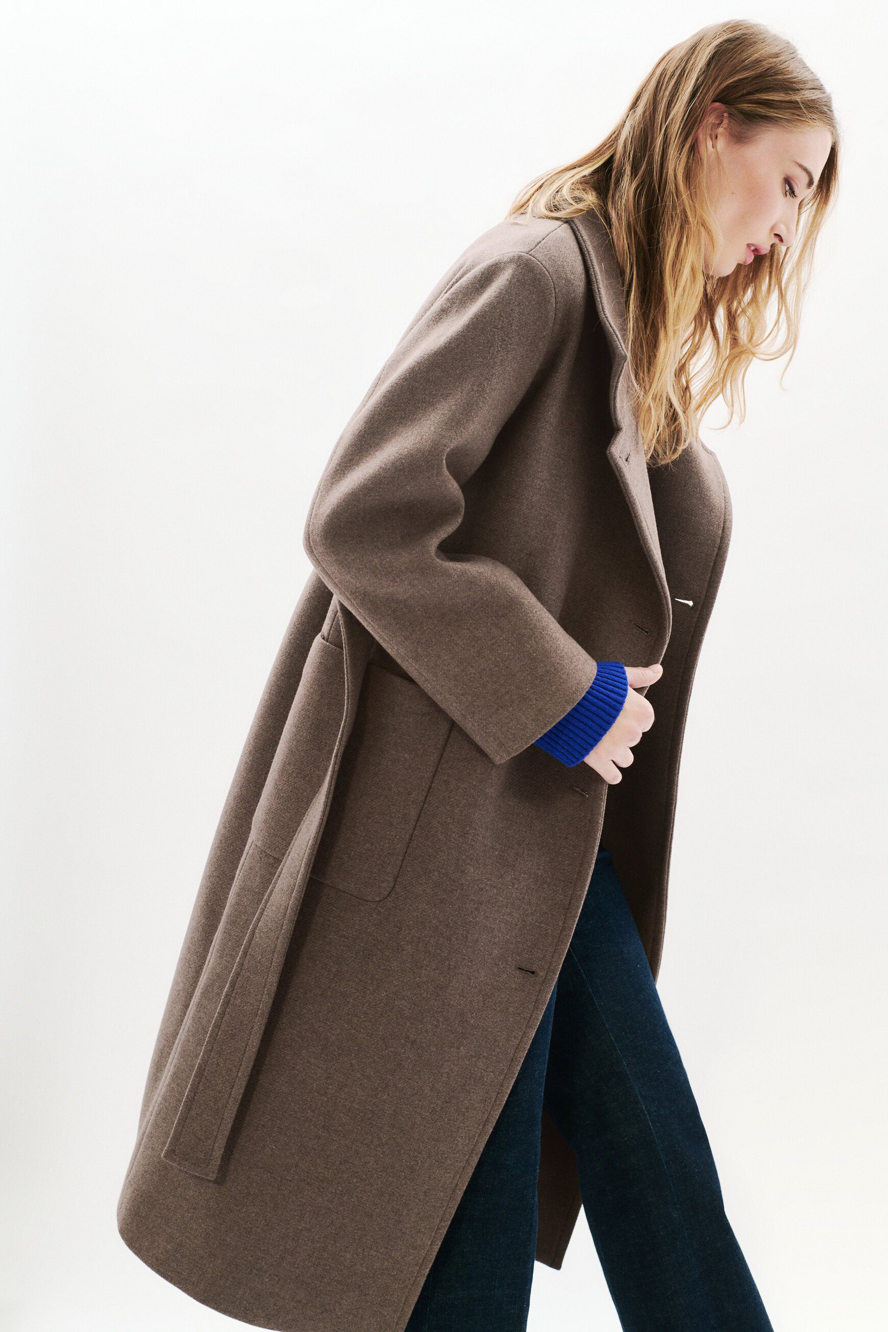 genie coat taupe woman Genie coat taupe woman