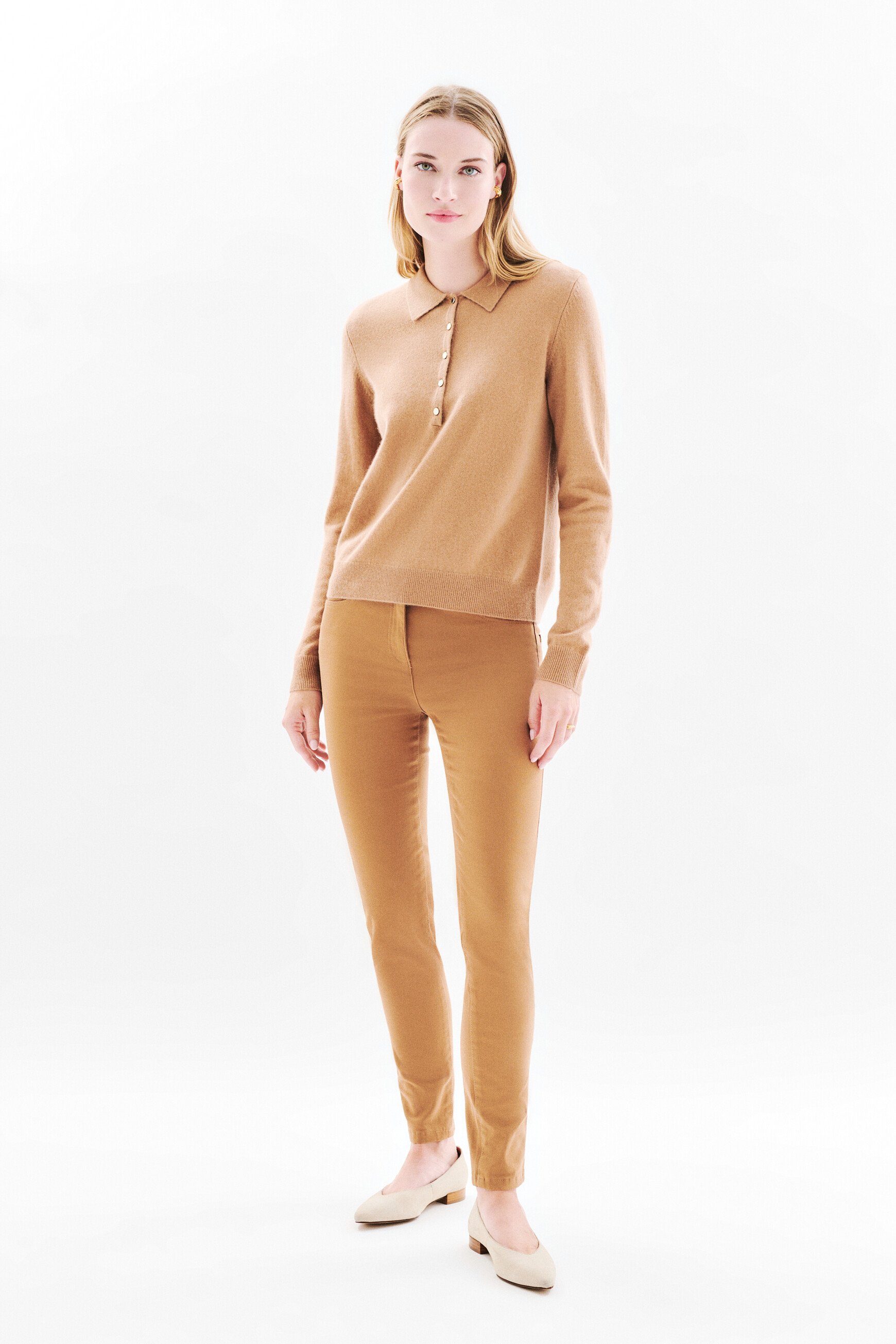 Pullover Mjane aus 100 % Kaschmir kamel damen