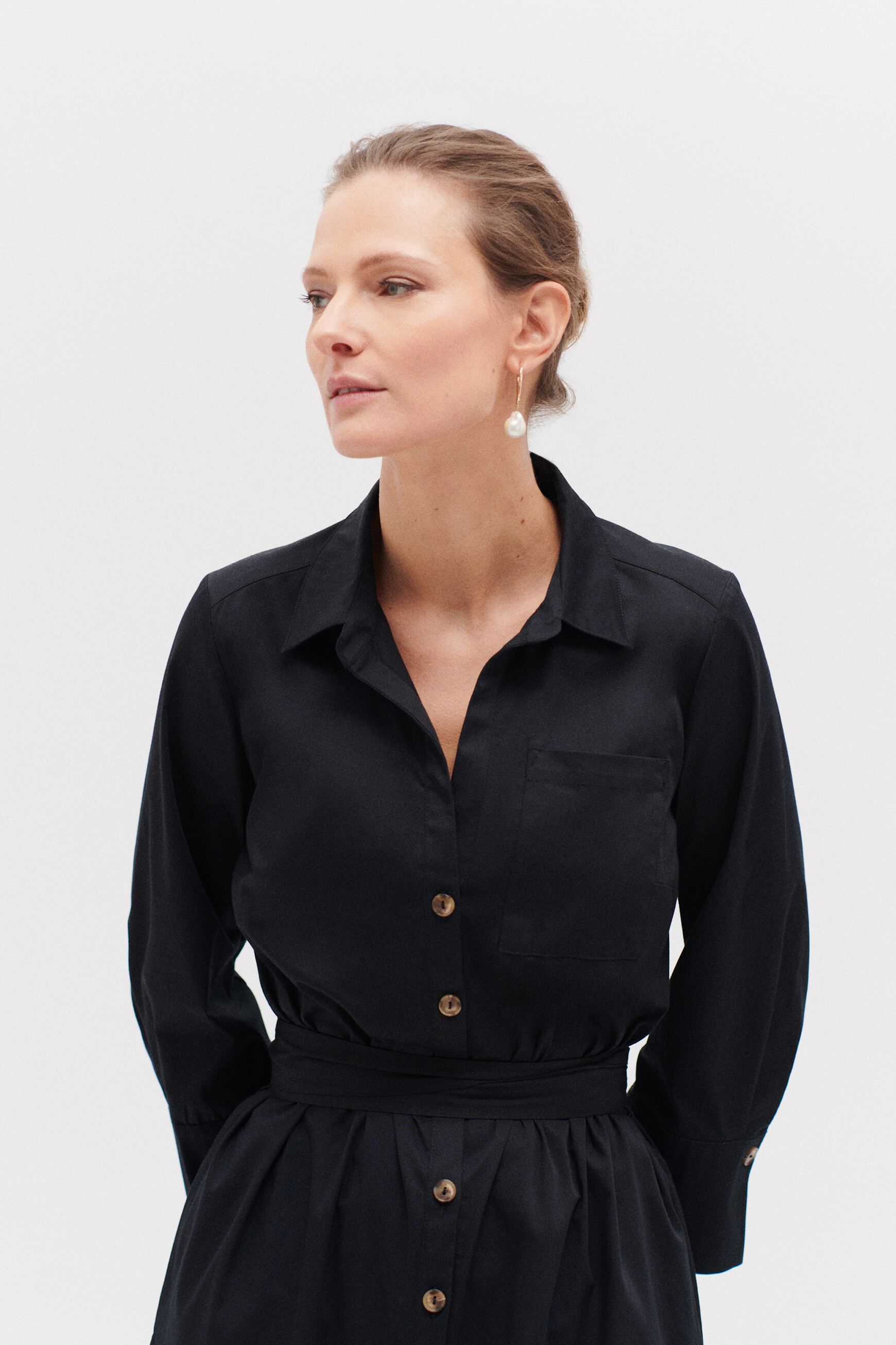 robe maeva noir femme