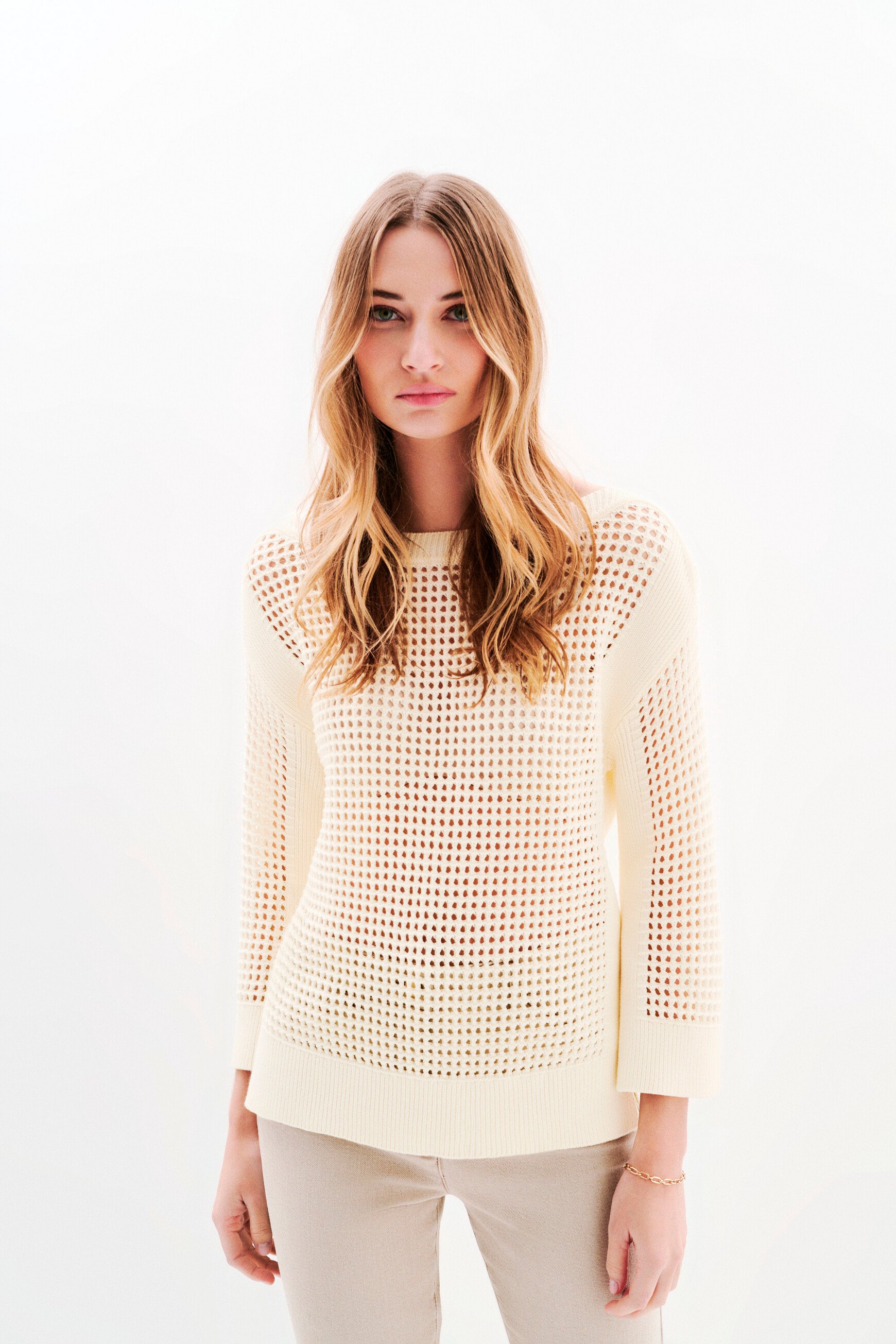 pull mgeorgia creme femme Pull Mgeorgia creme femme