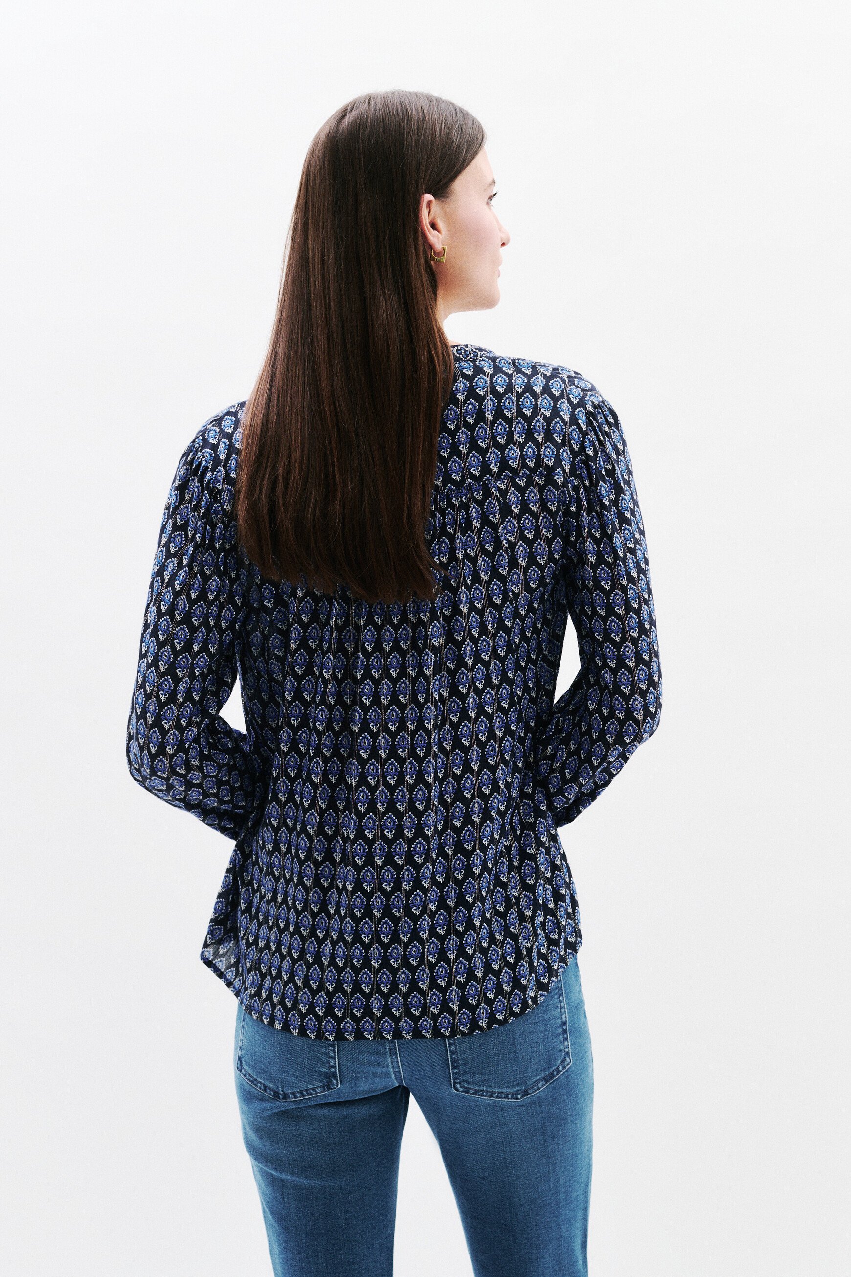 blouse charmy bleu marine femme Blouse Charmy bleu marine femme