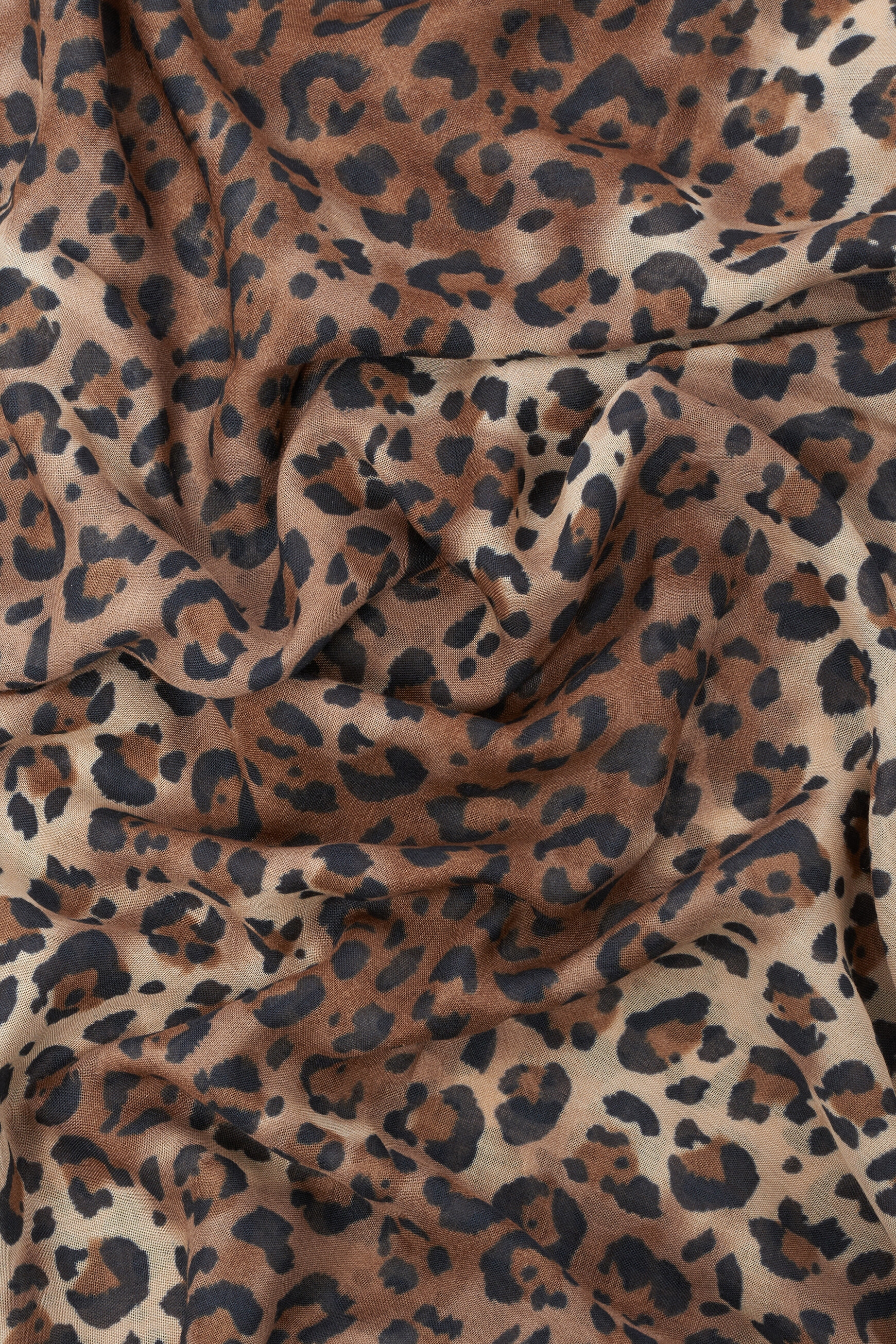 Foulard Leofaria marron femme
