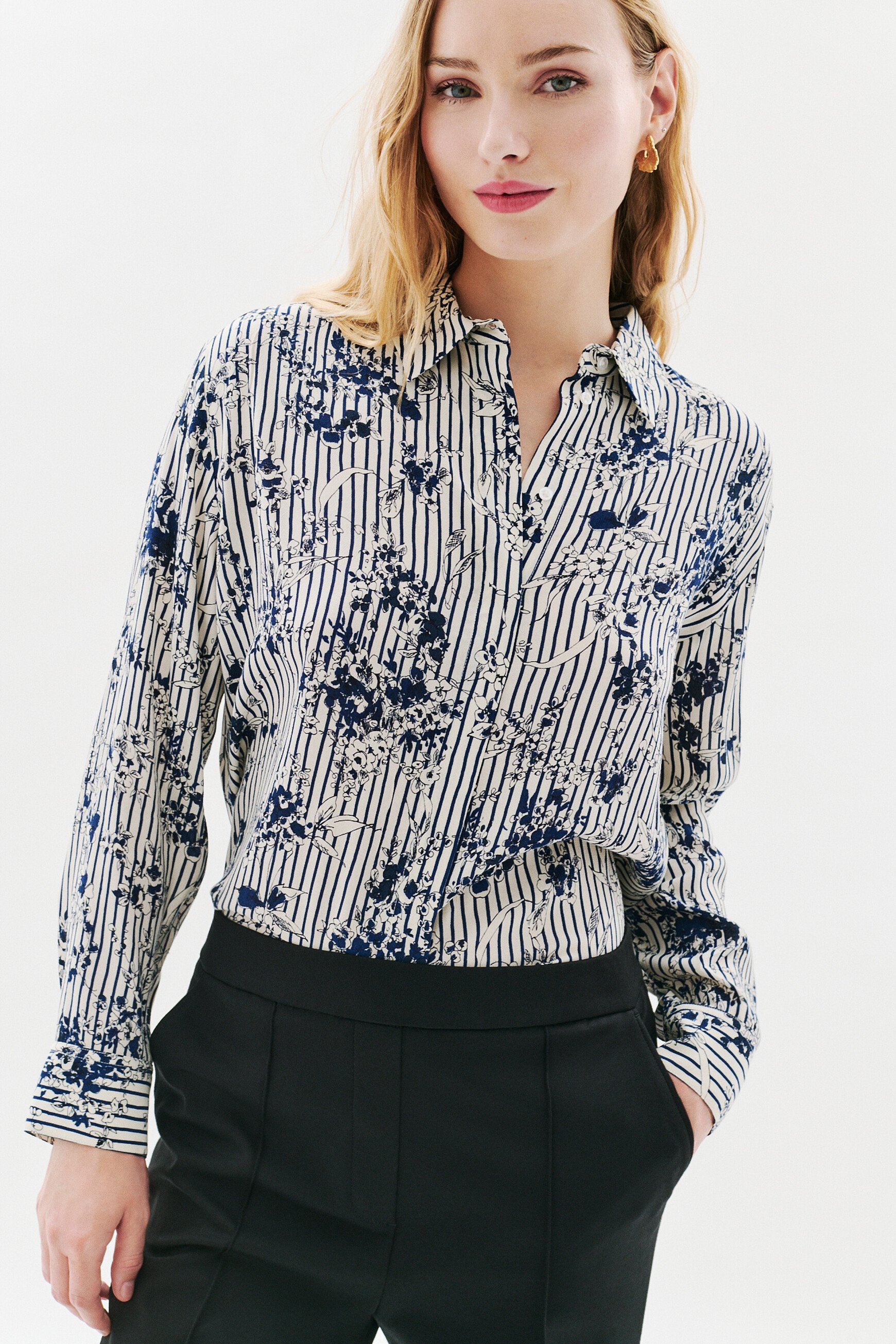 Caby3 shirt ivory woman