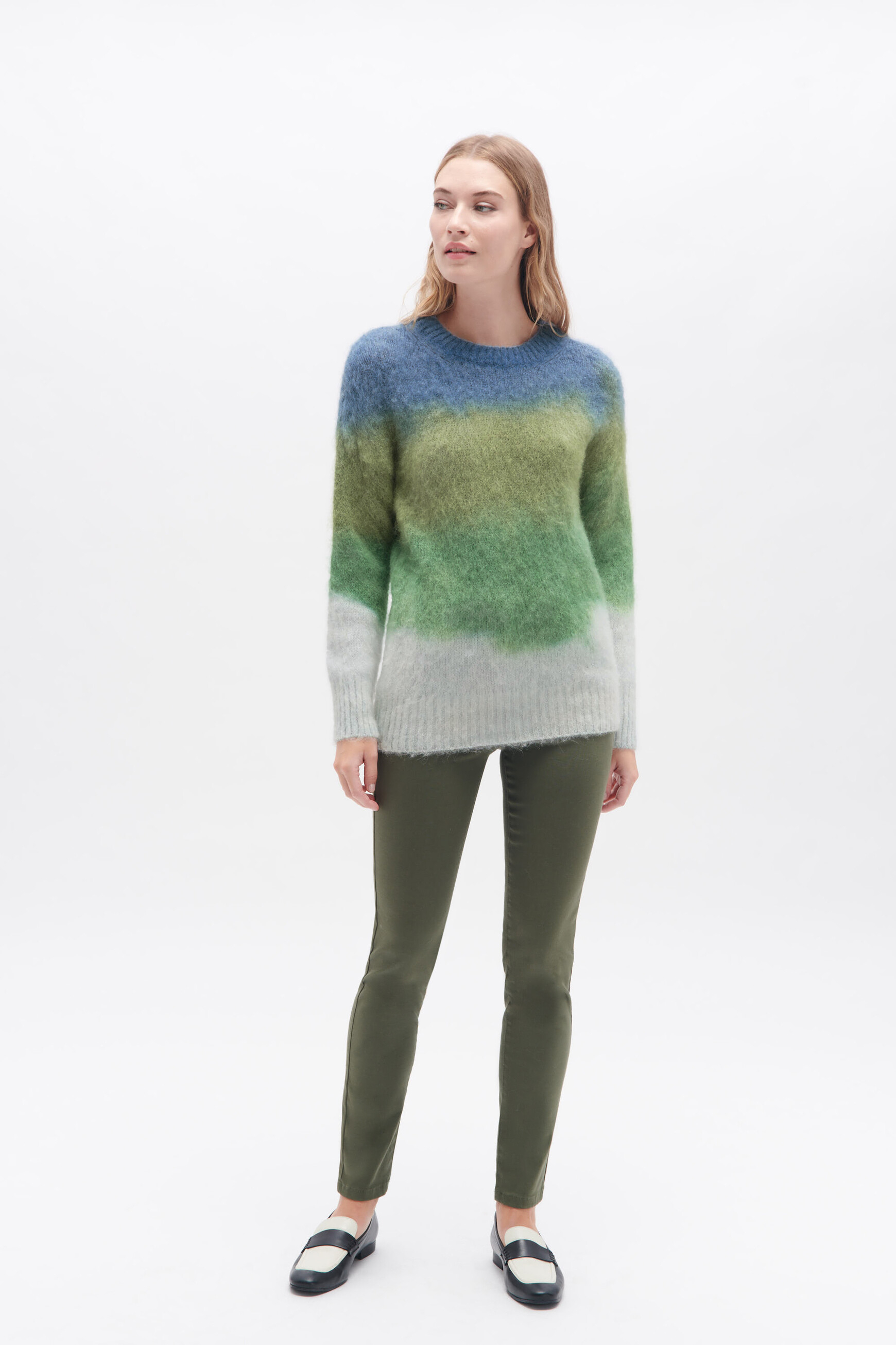 Pull marcia bleu ciel femme Caroll