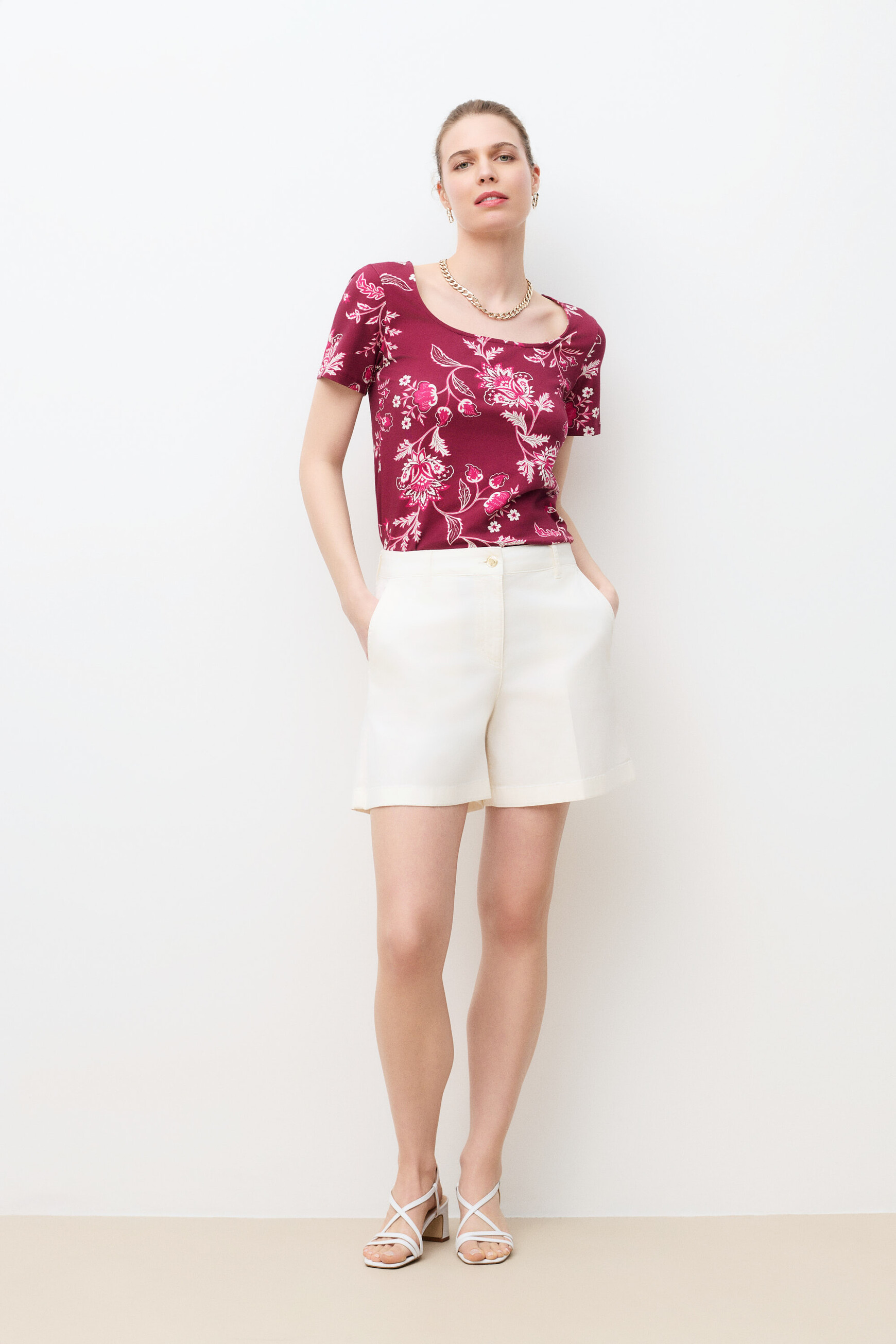 Simeo shorts ecru woman