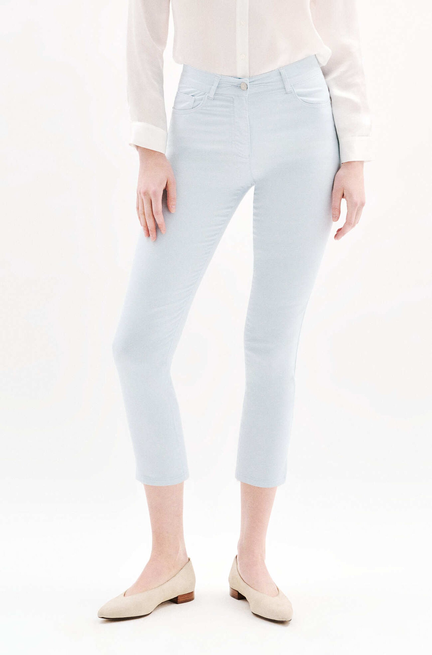 caprihose mason himmelblau damen Caprihose Mason himmelblau damen