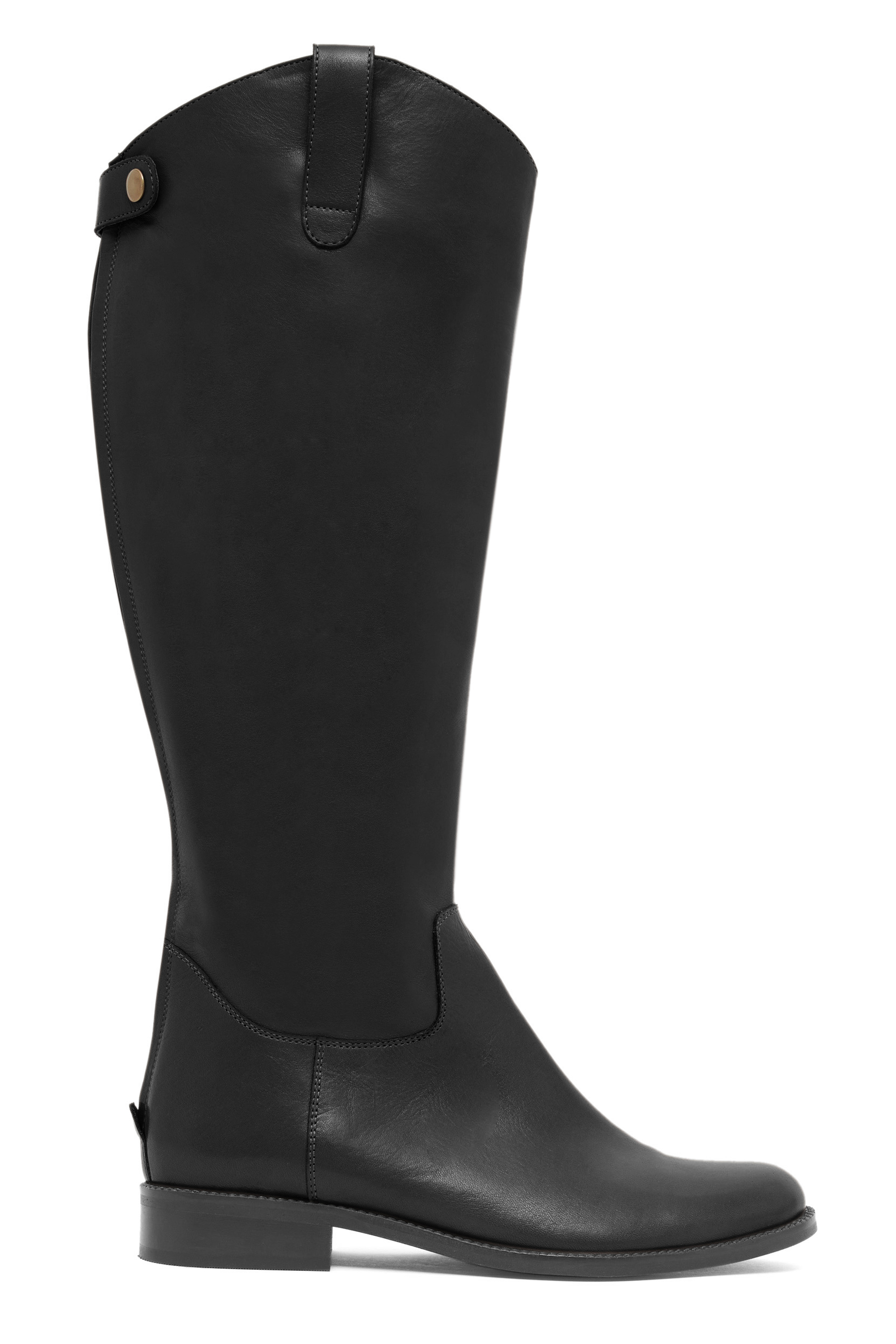 chaussures amandine 100% cuir noir femme