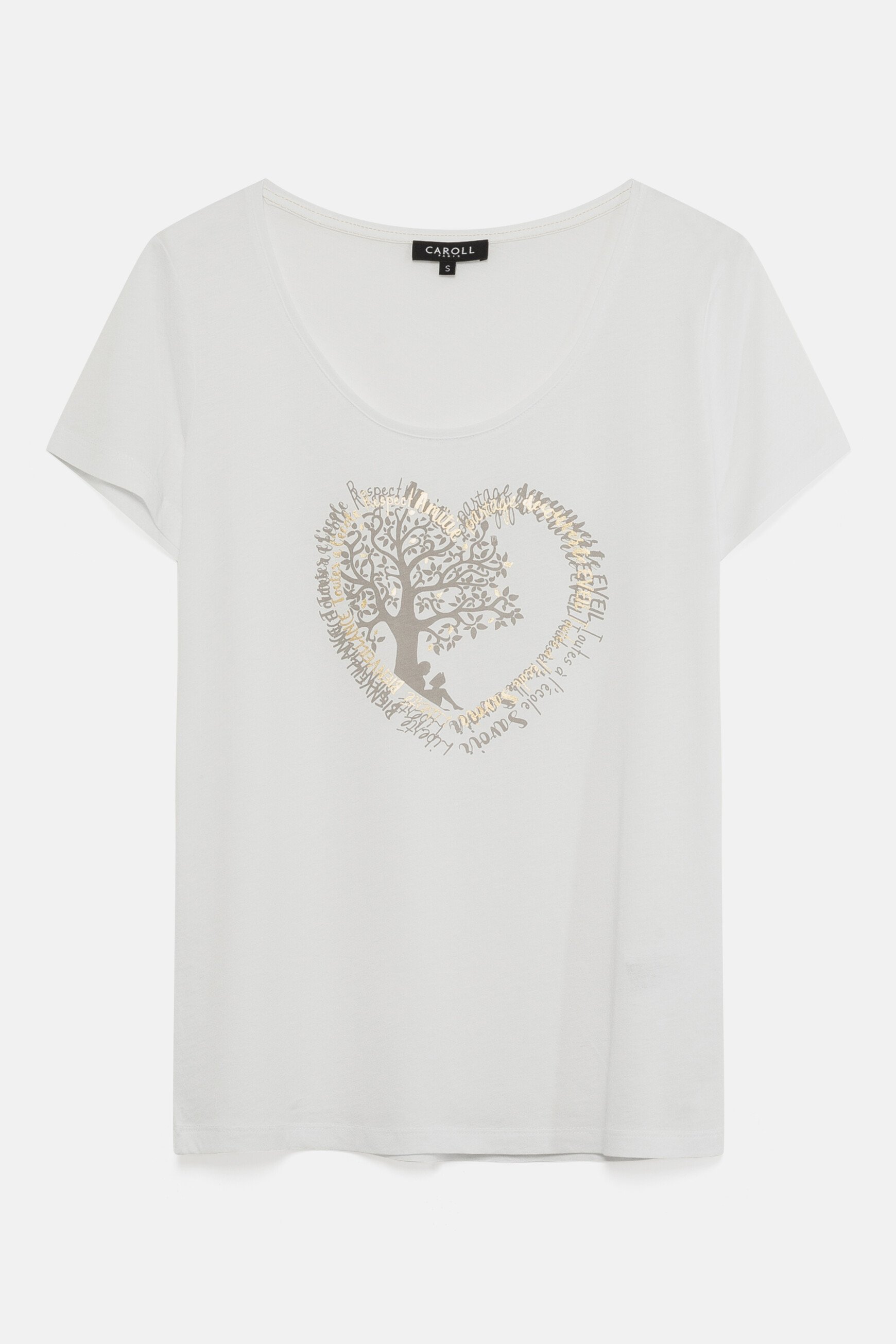 t shirt janice toutes a lecole blanc femme t-shirt janice toutes à l'école blanc femme
