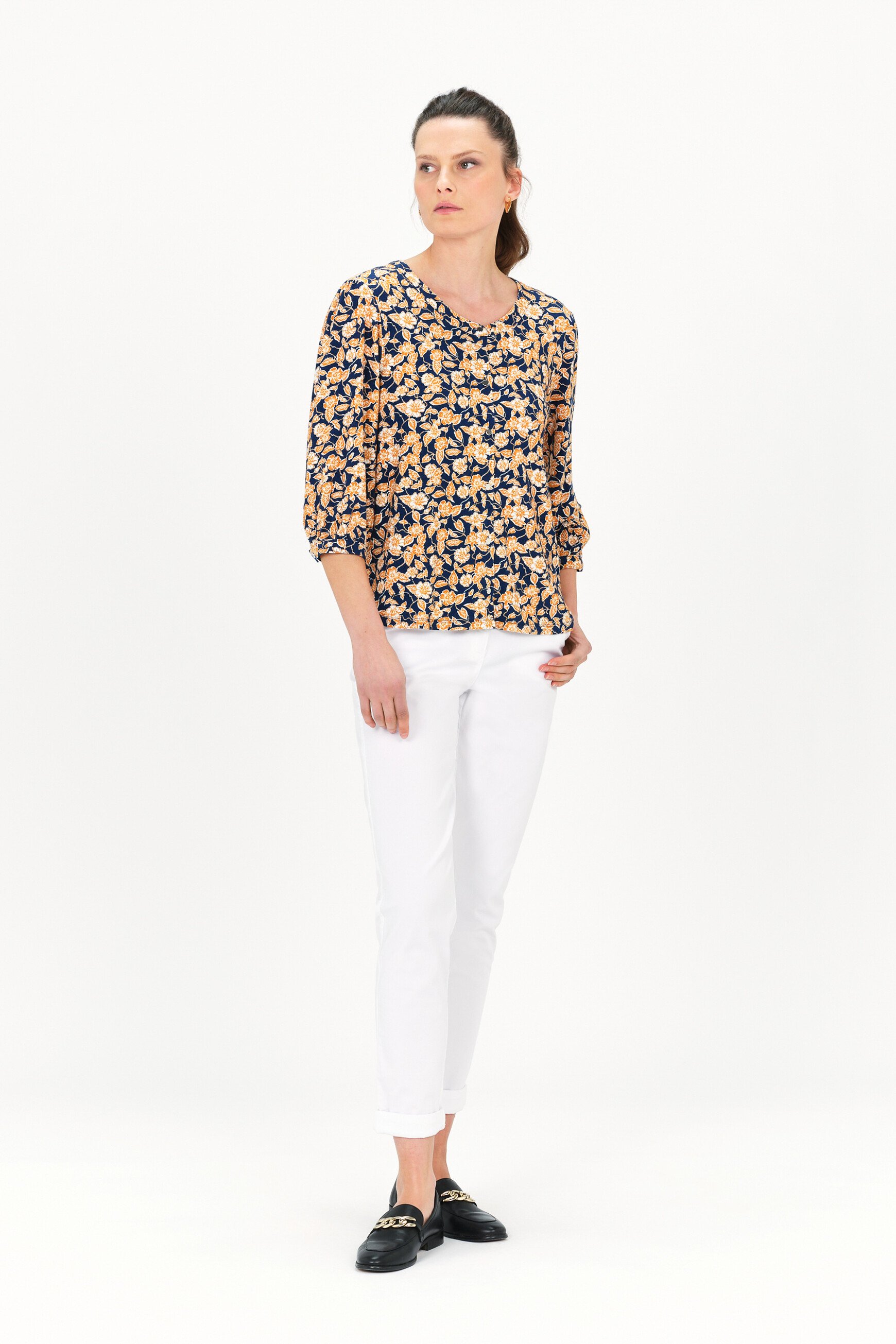 tifania T-shirt blue violet woman
