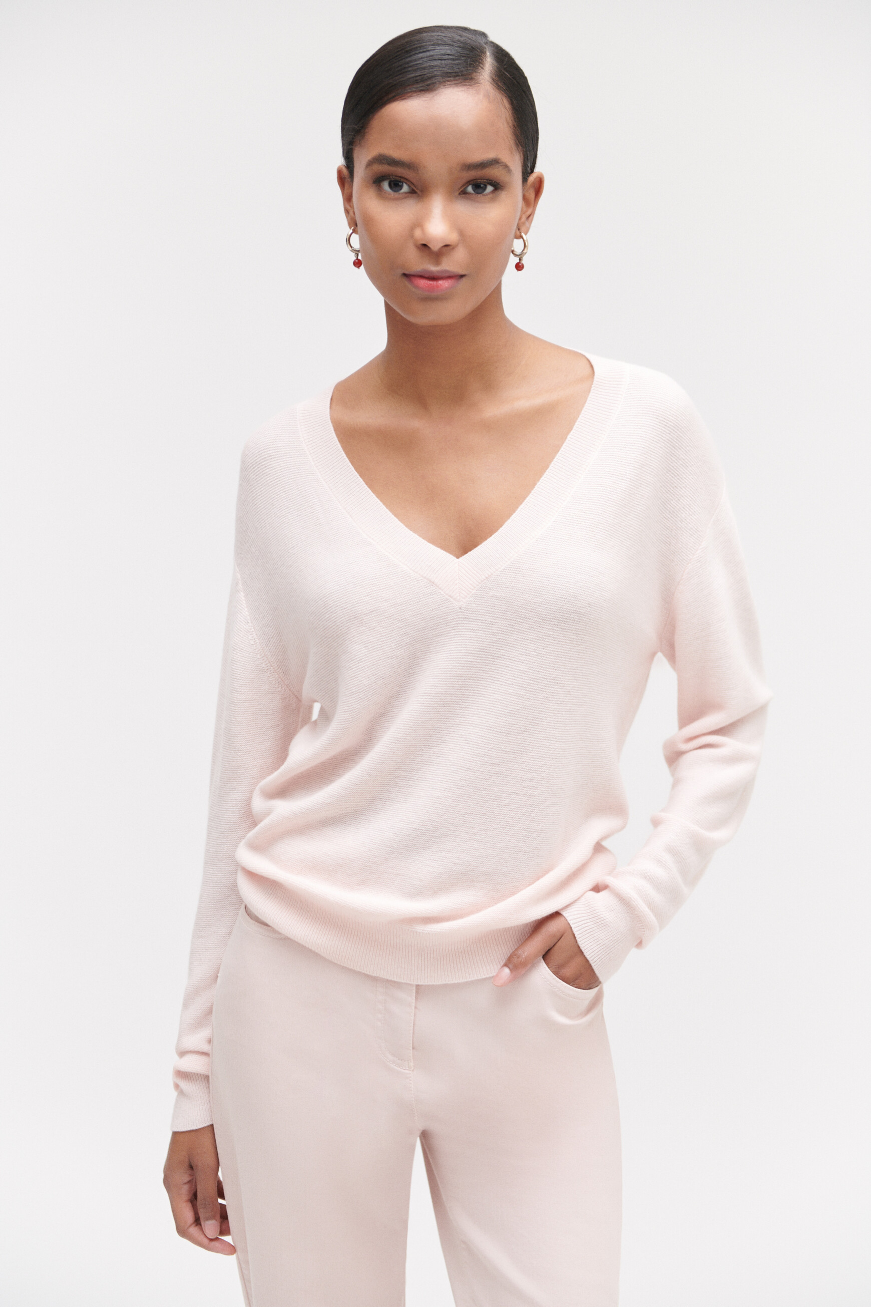 pull roxanne rose clair femme pull roxanne rose clair femme