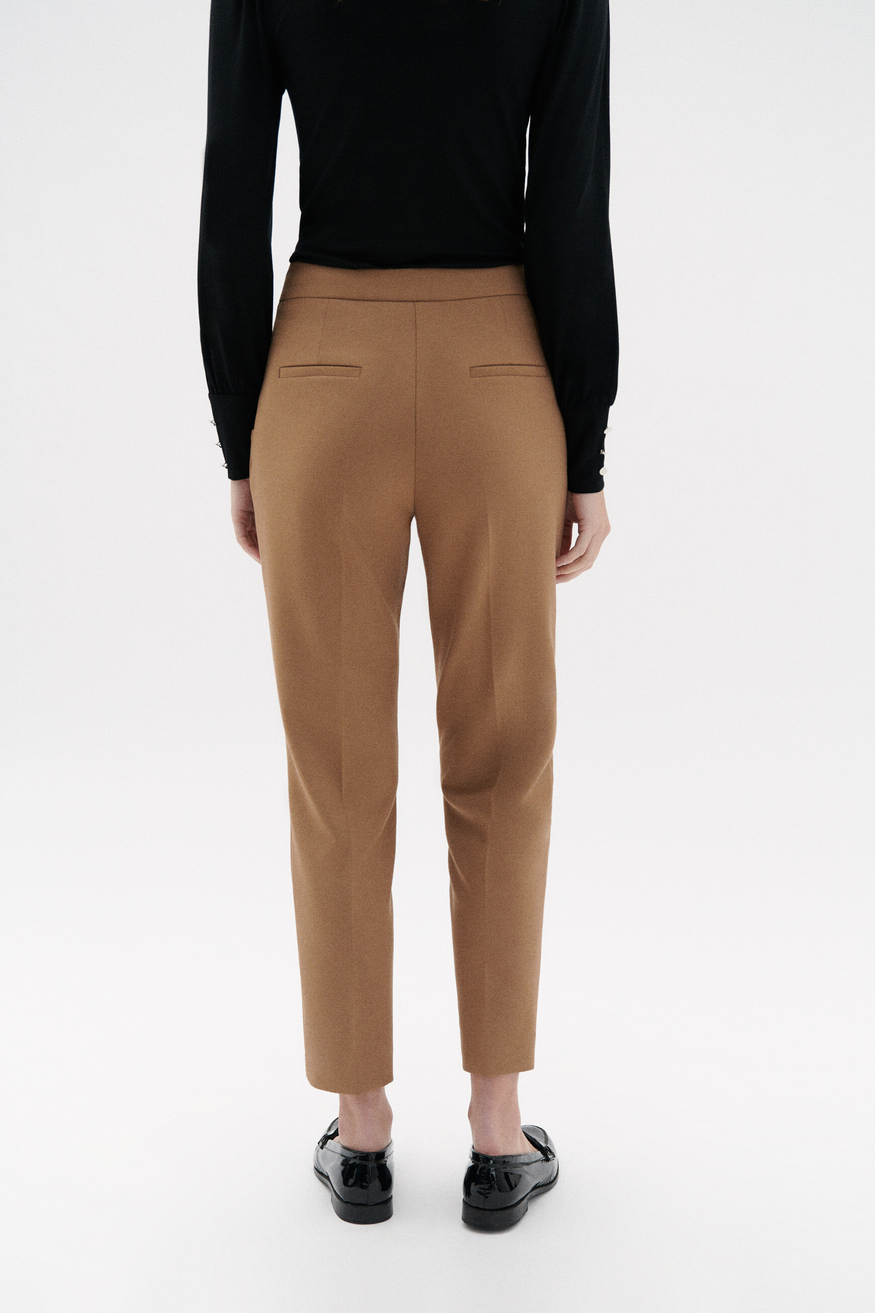 pantalon octavian camel femme Pantalon octavian camel femme