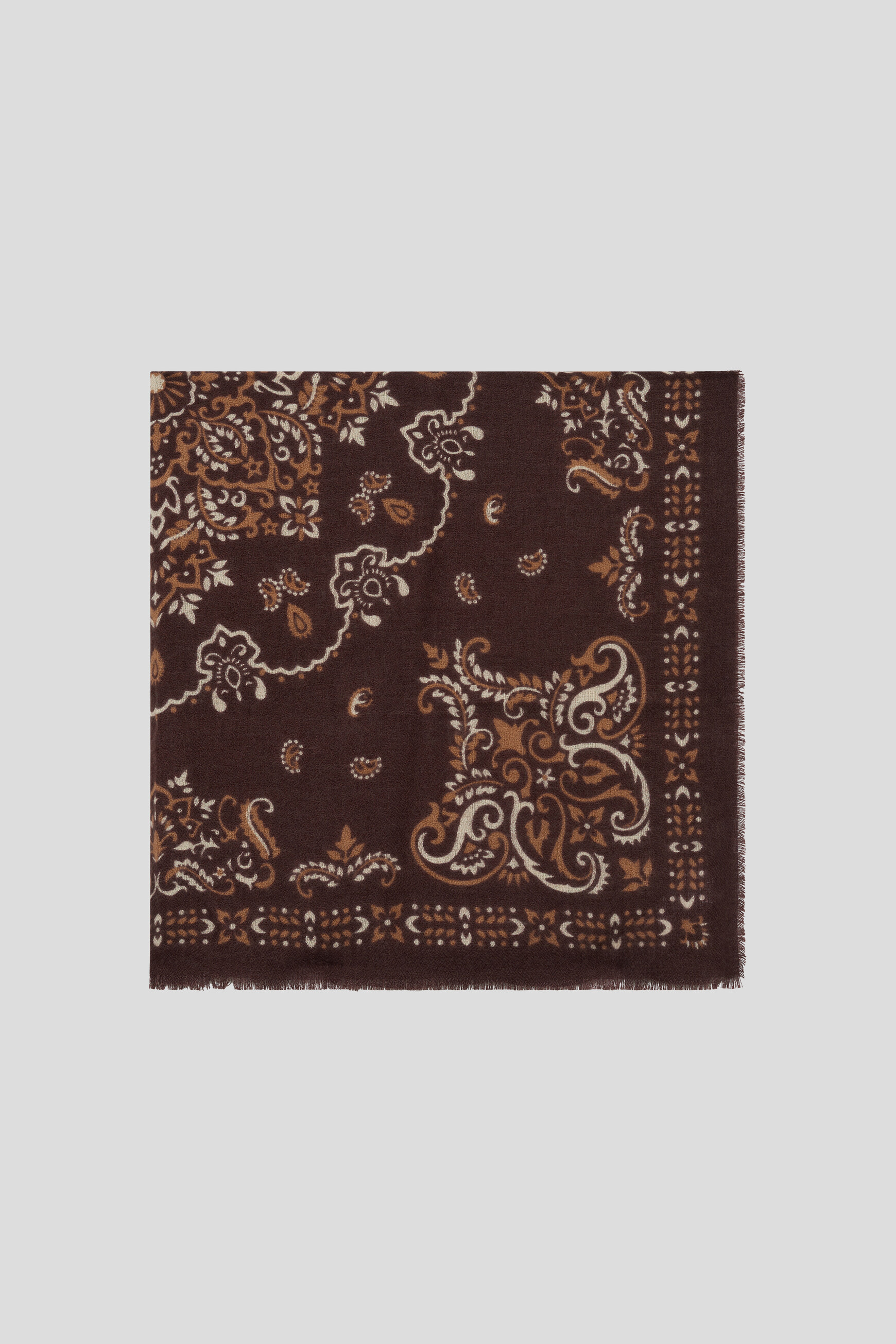 Scarf Ibalia dark brown woman