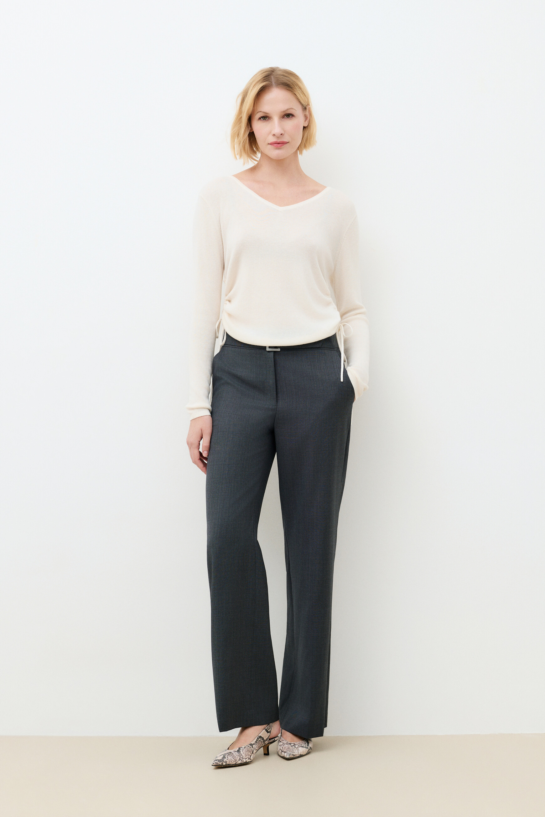 Msidonie sweater ecru woman