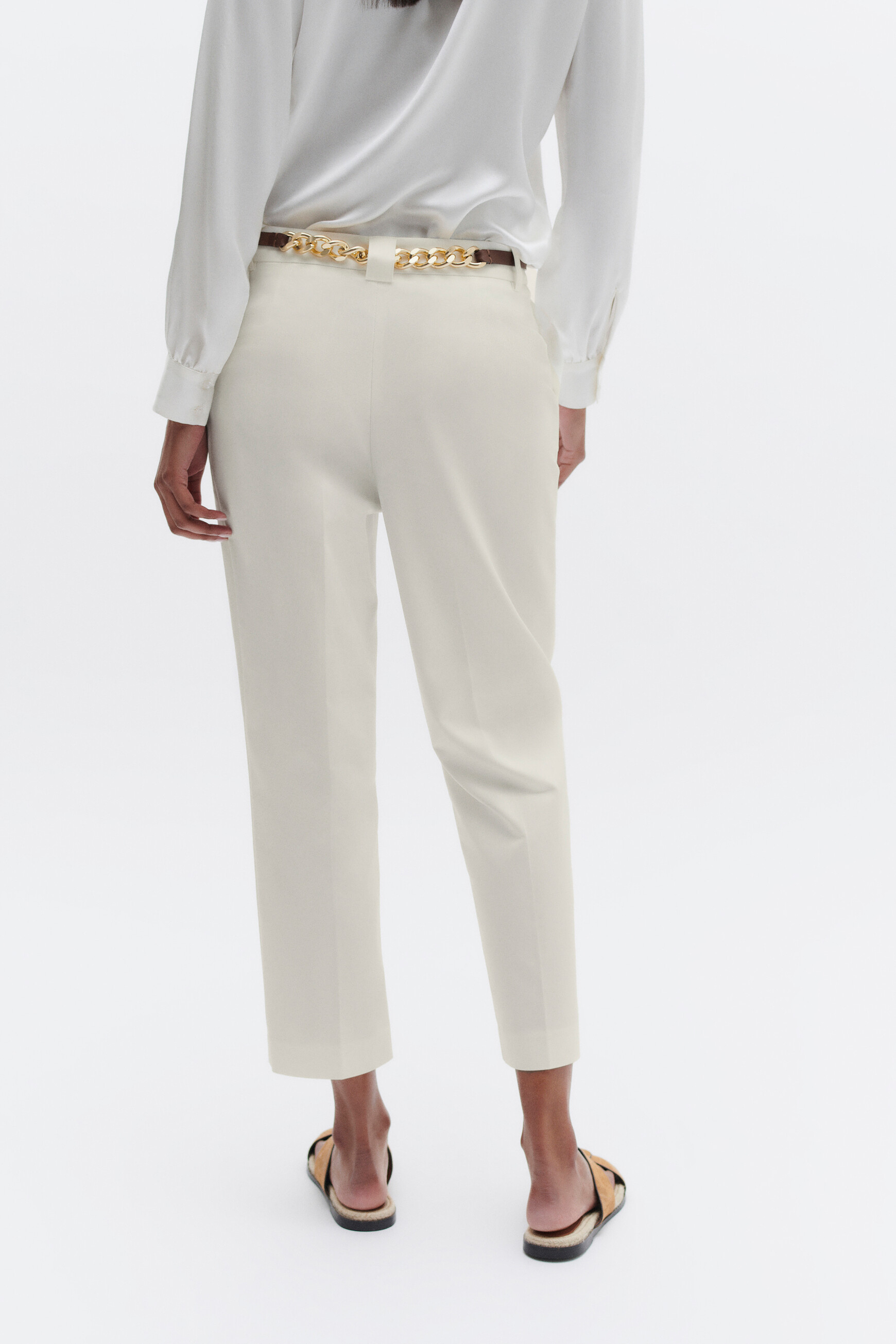 pantalon bobby ivoire femme pantalon bobby ivoire femme