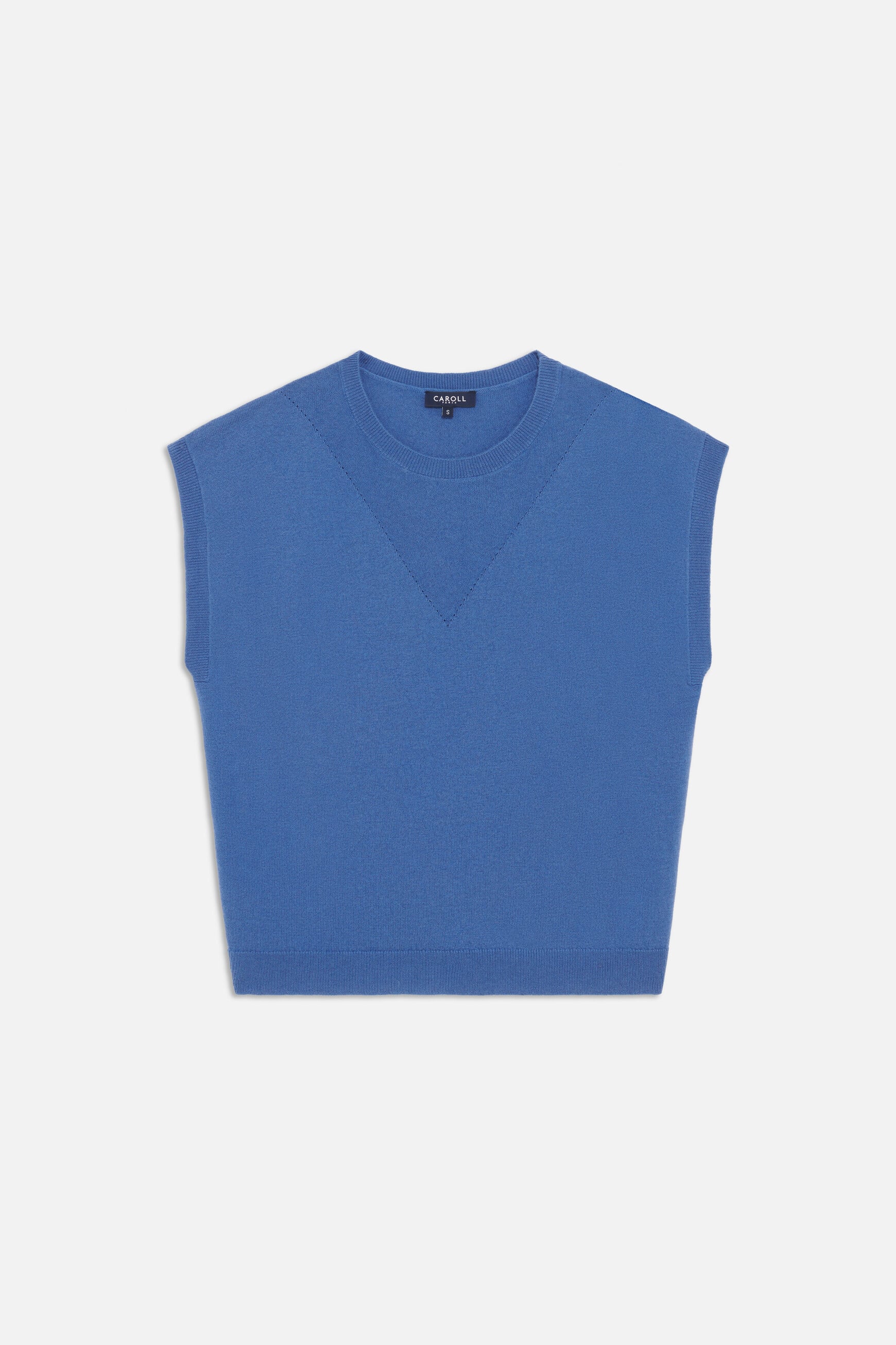 Pull mathilde 100% laine bleu gris femme
