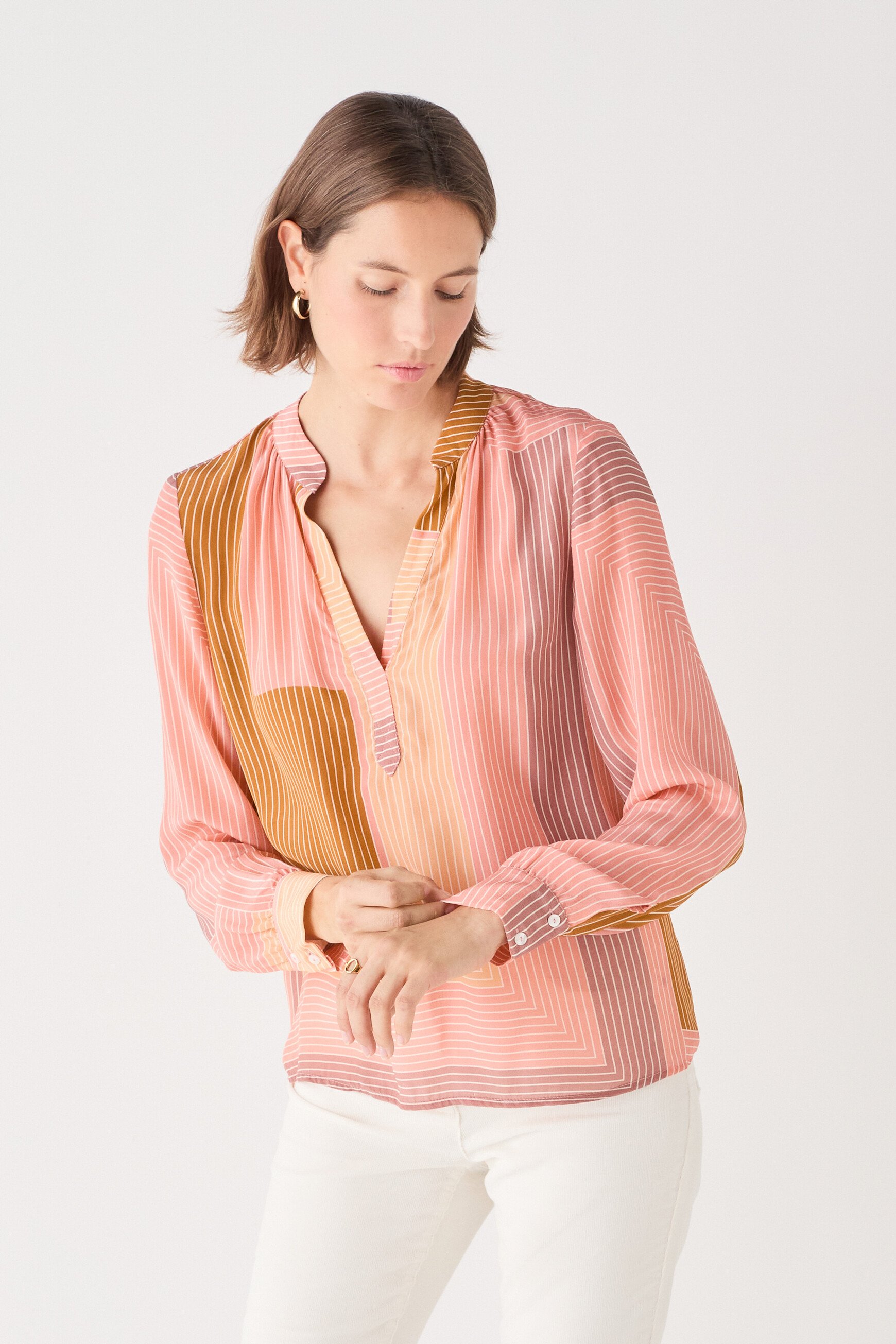 blouse csolaire vieux rose femme Blouse Csolaire vieux rose femme
