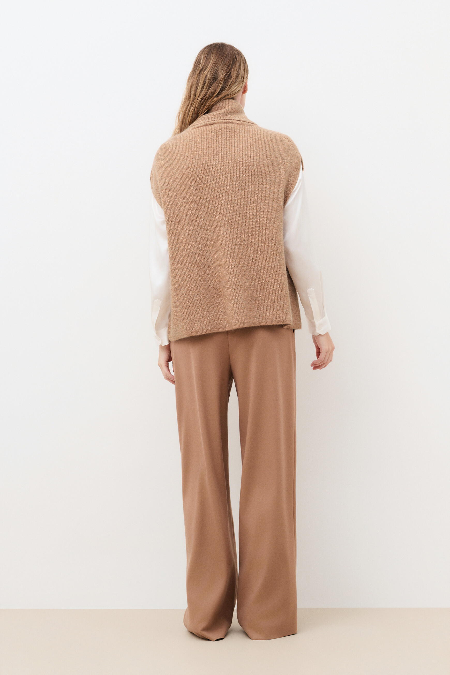 Mrozenn sweater camel woman