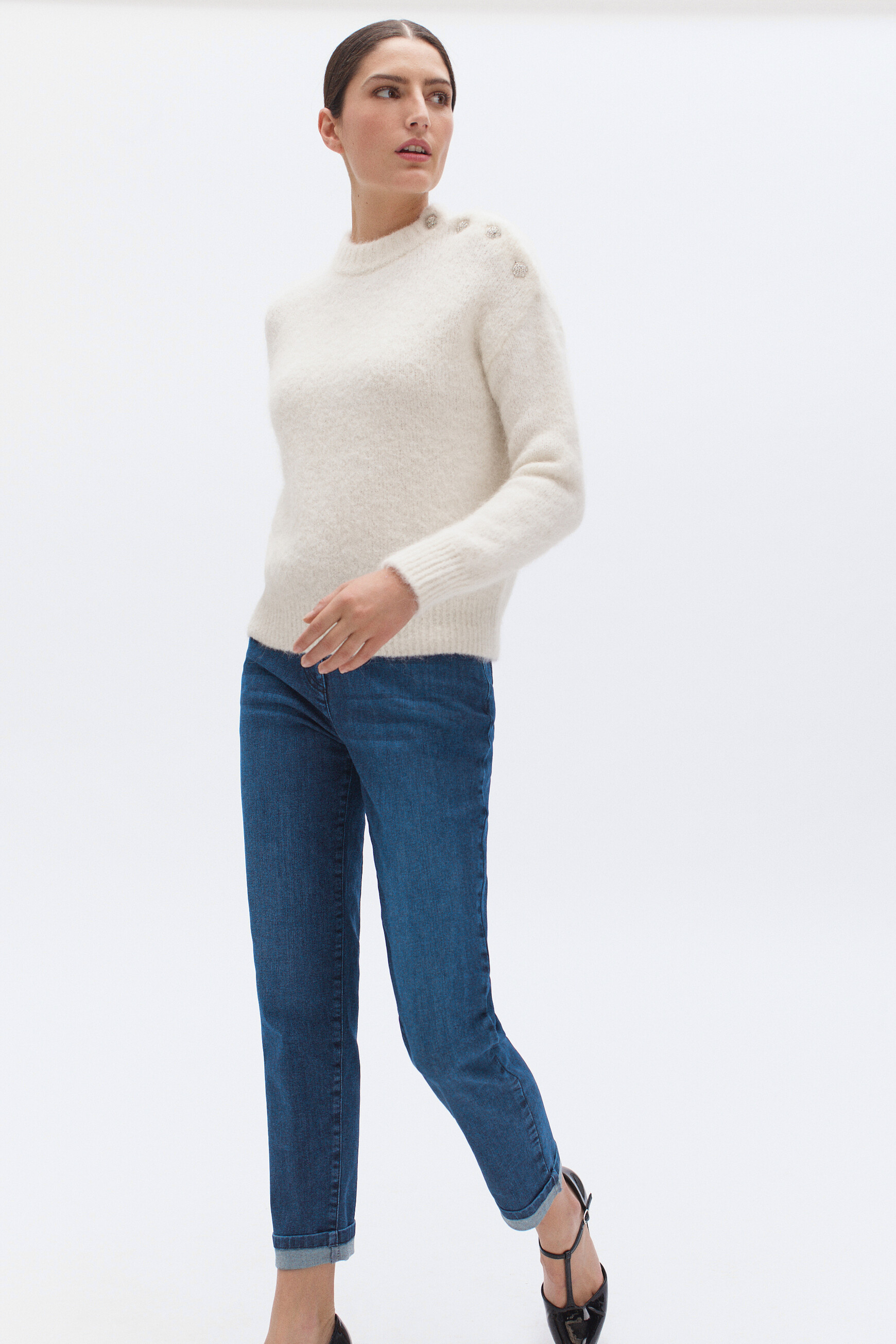 pantalon cole denim stone femme pantalon cole denim stone femme