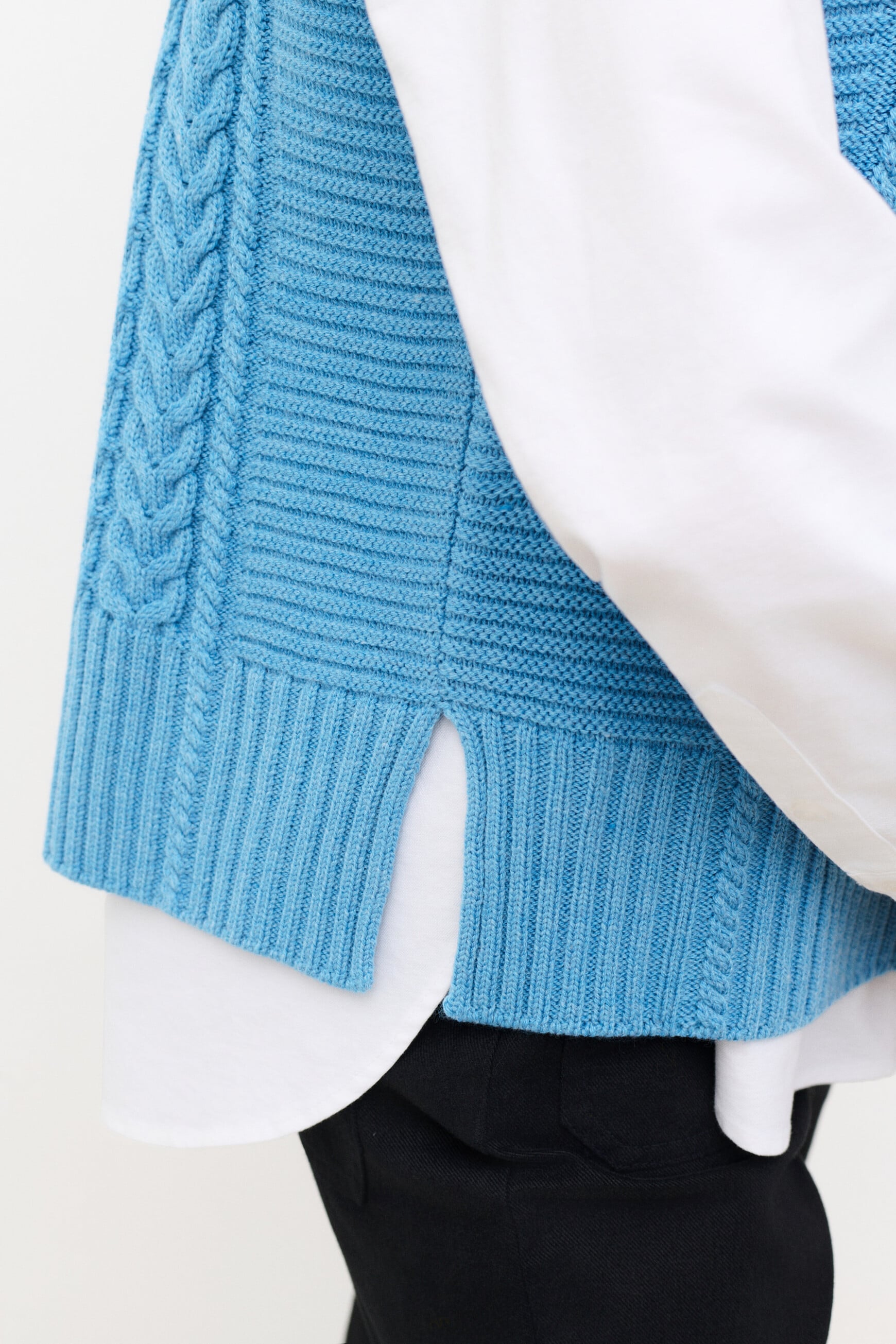 mrudy sweater blue-grey woman