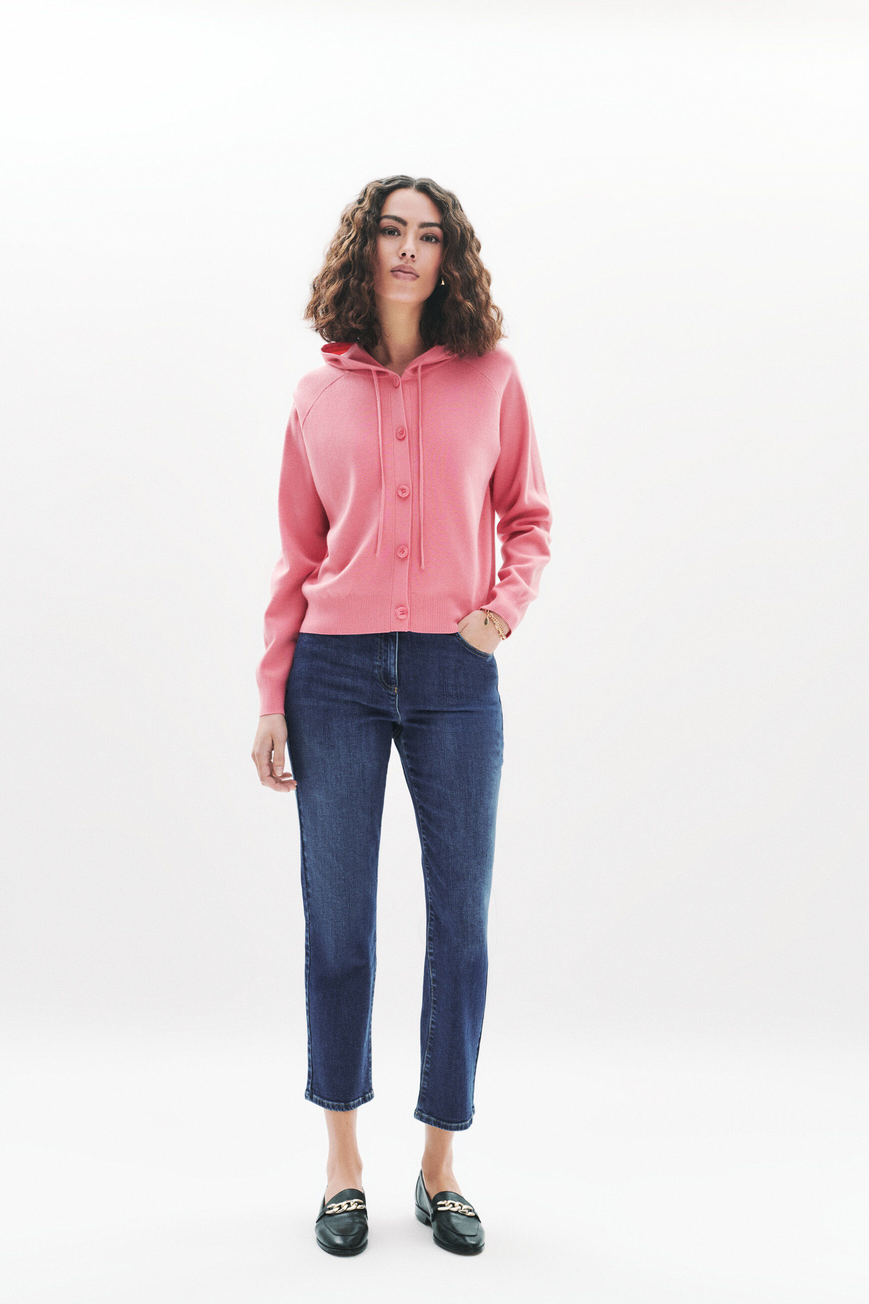 gilet monsina rose femme Gilet Monsina rose femme