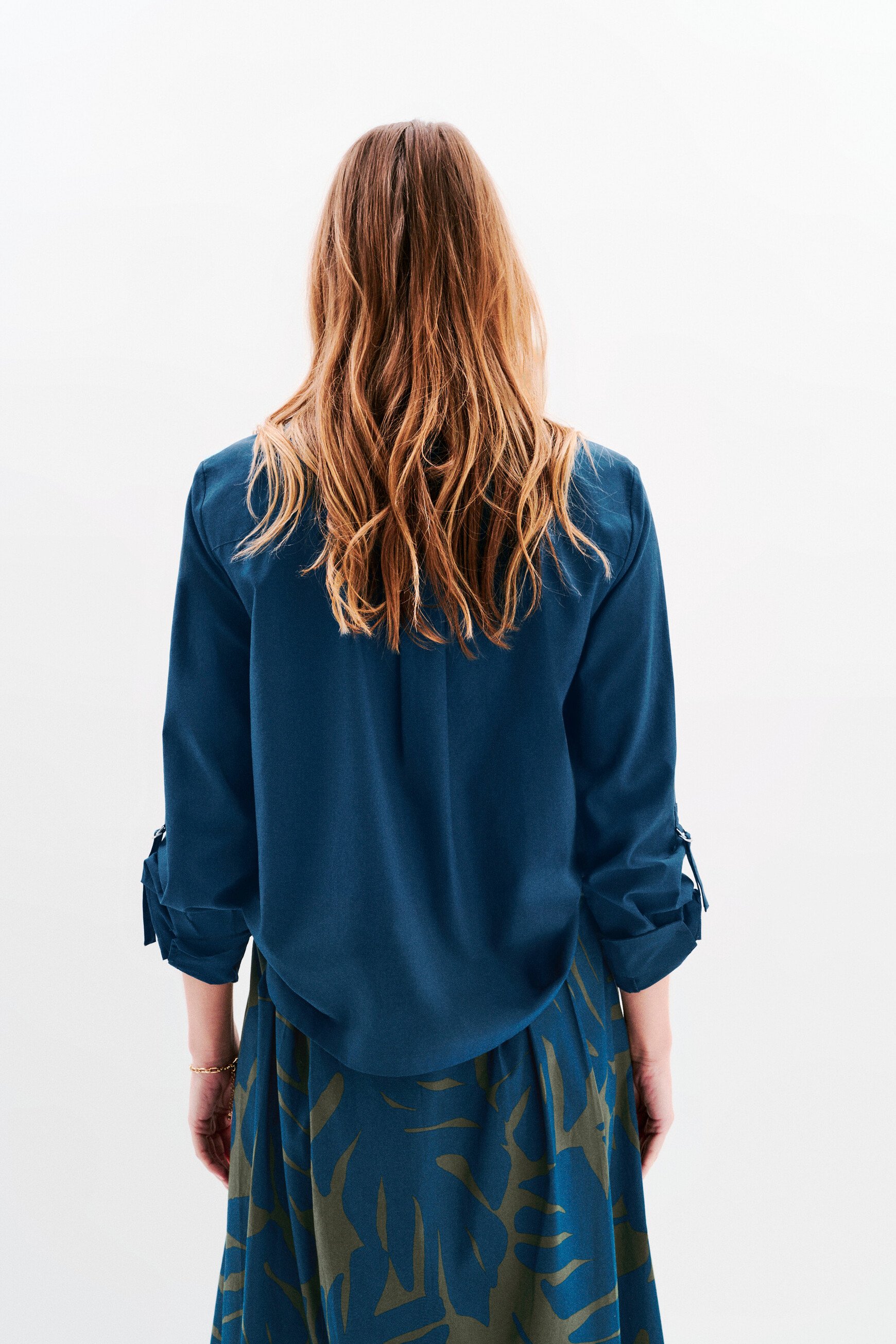 cassy overhemd blauw vrouw Cassy overhemd blauw vrouw