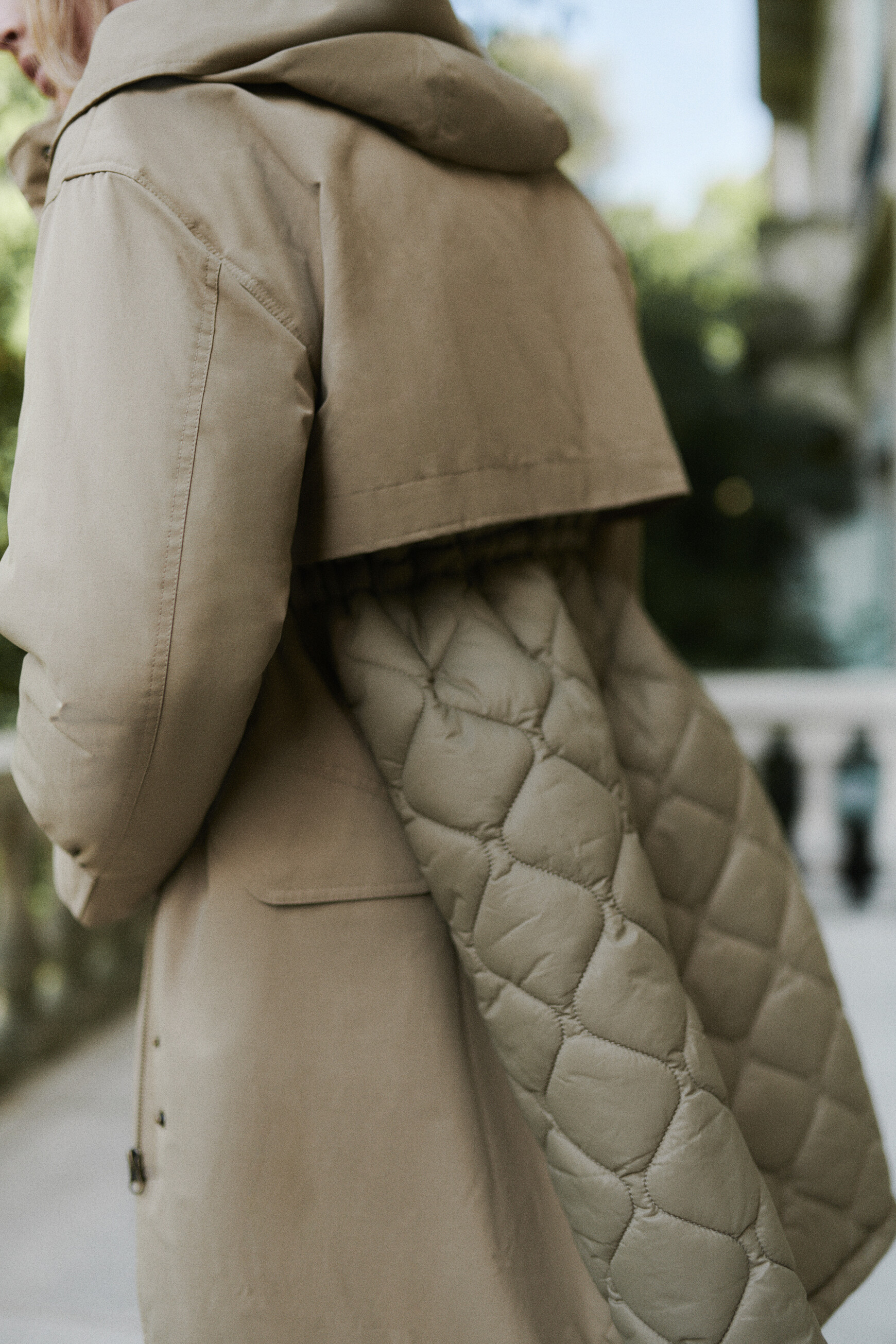 parka milo creme femme parka milo creme femme