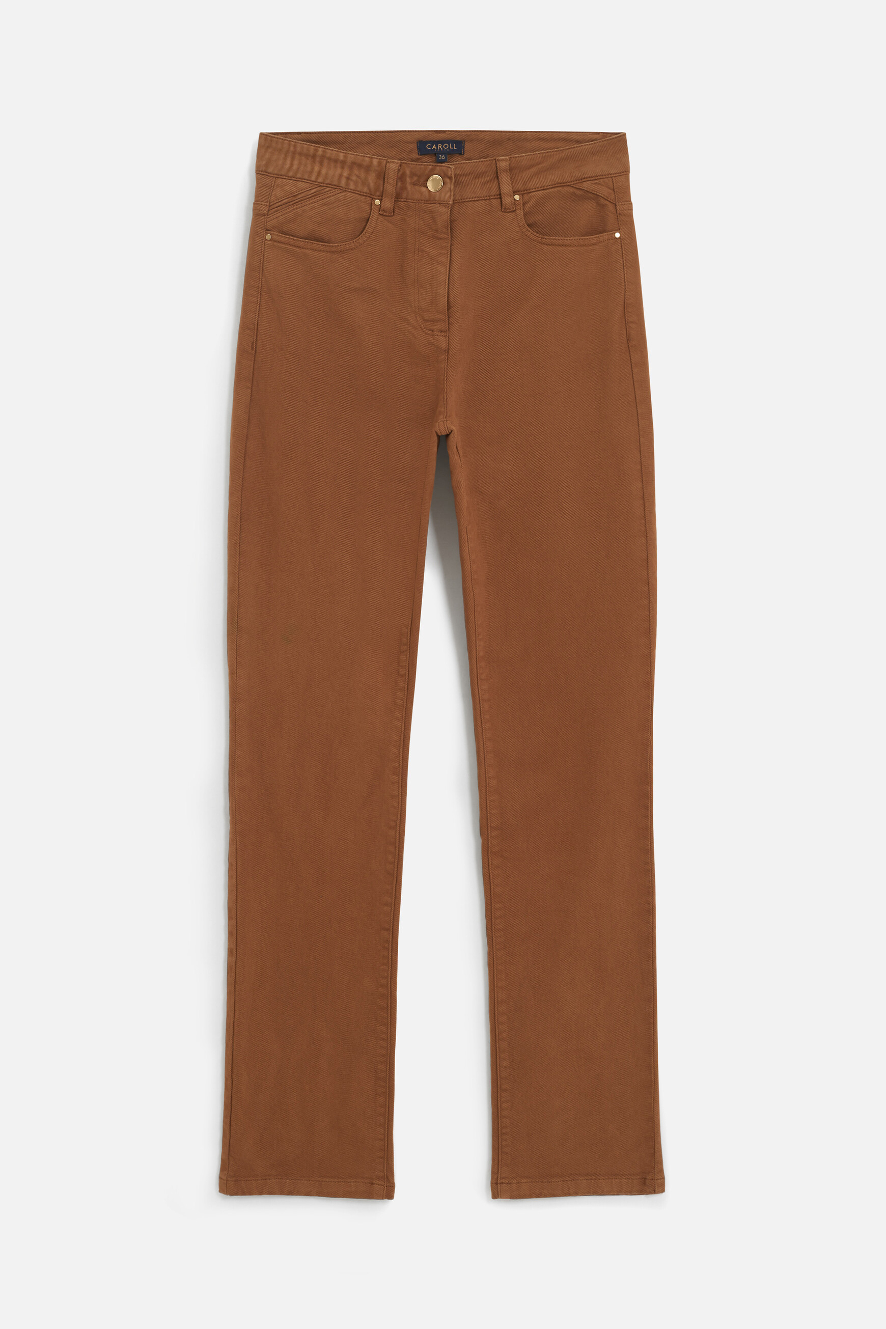 pantalon pdarwino marron cognac femme Pantalon pdarwino marron cognac femme