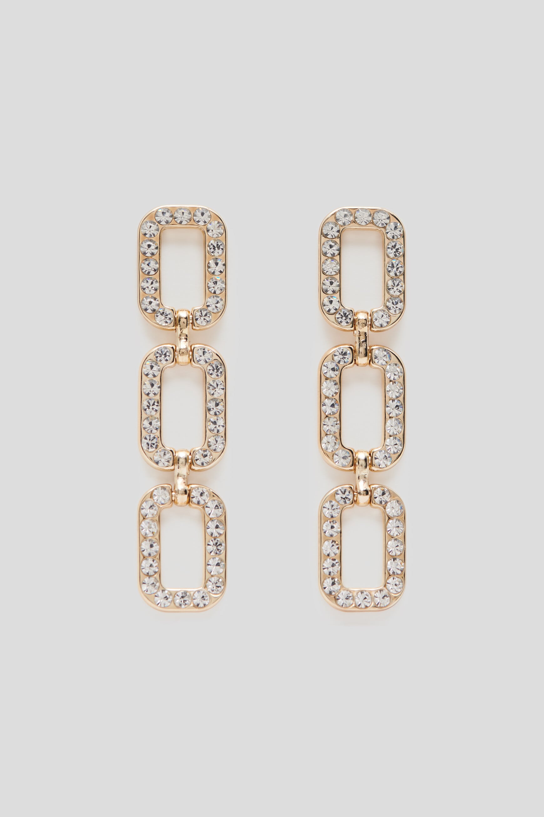 Wastra earrings gold woman