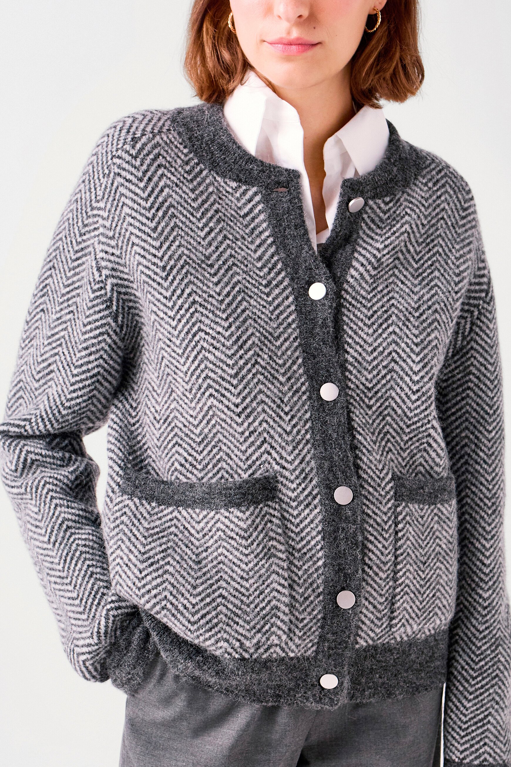 Mjessie jacket dark grey woman
