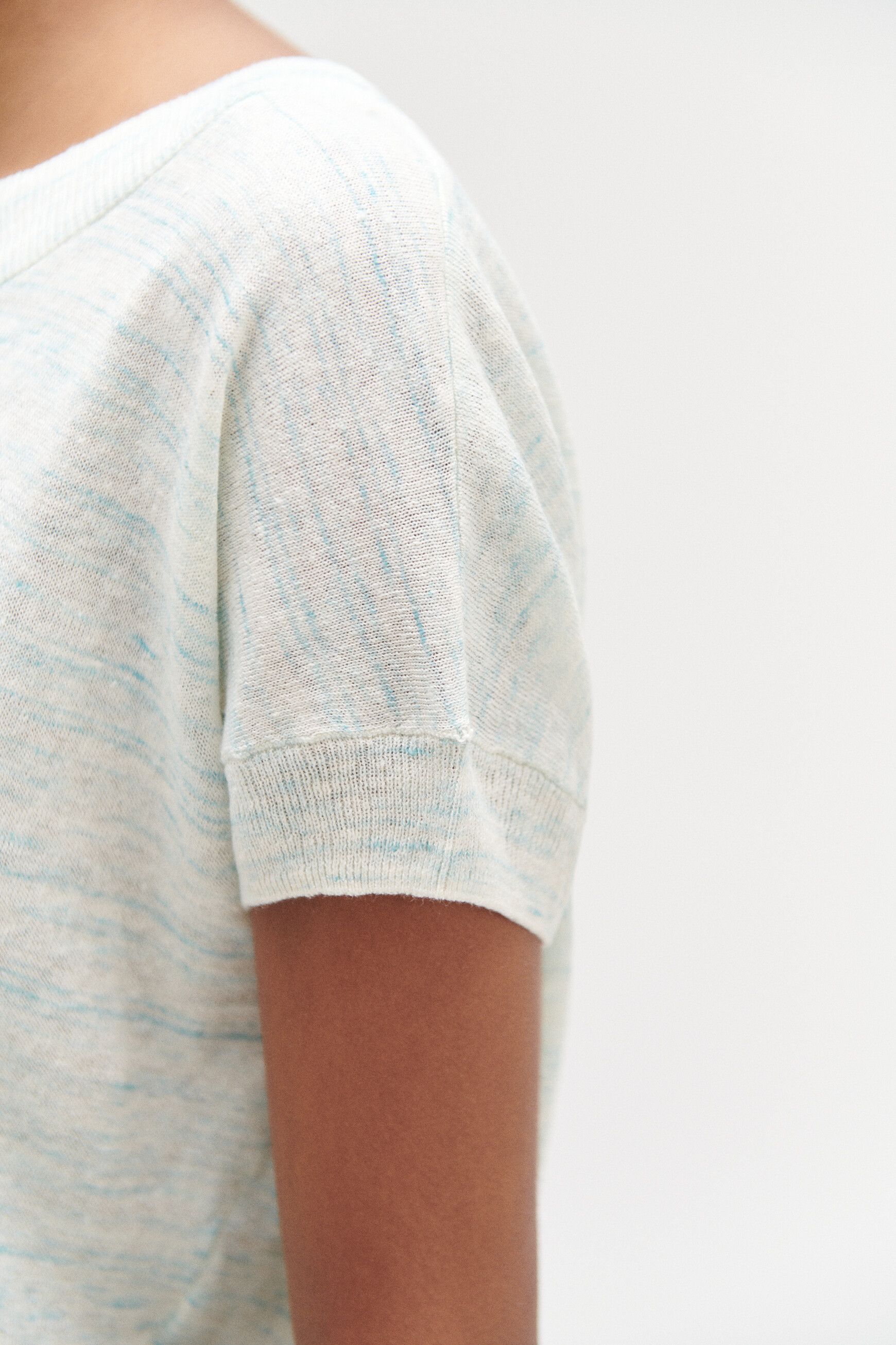 Pull lenny vert menthe femme