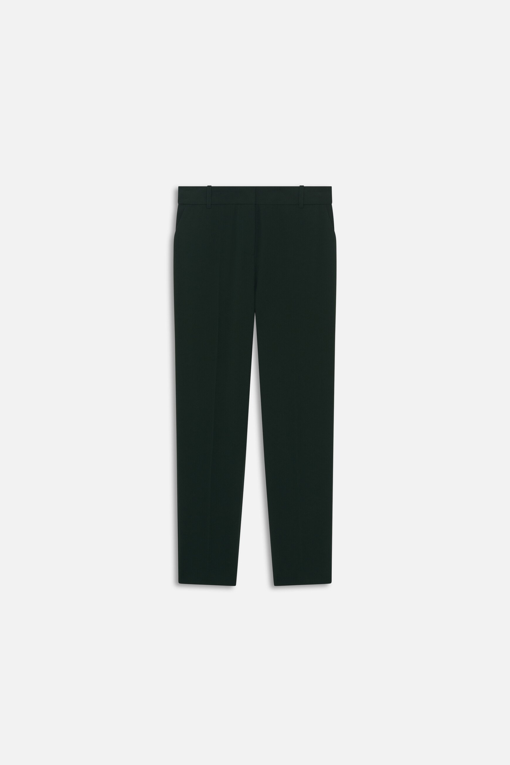 Pants pgautier2 dark green woman