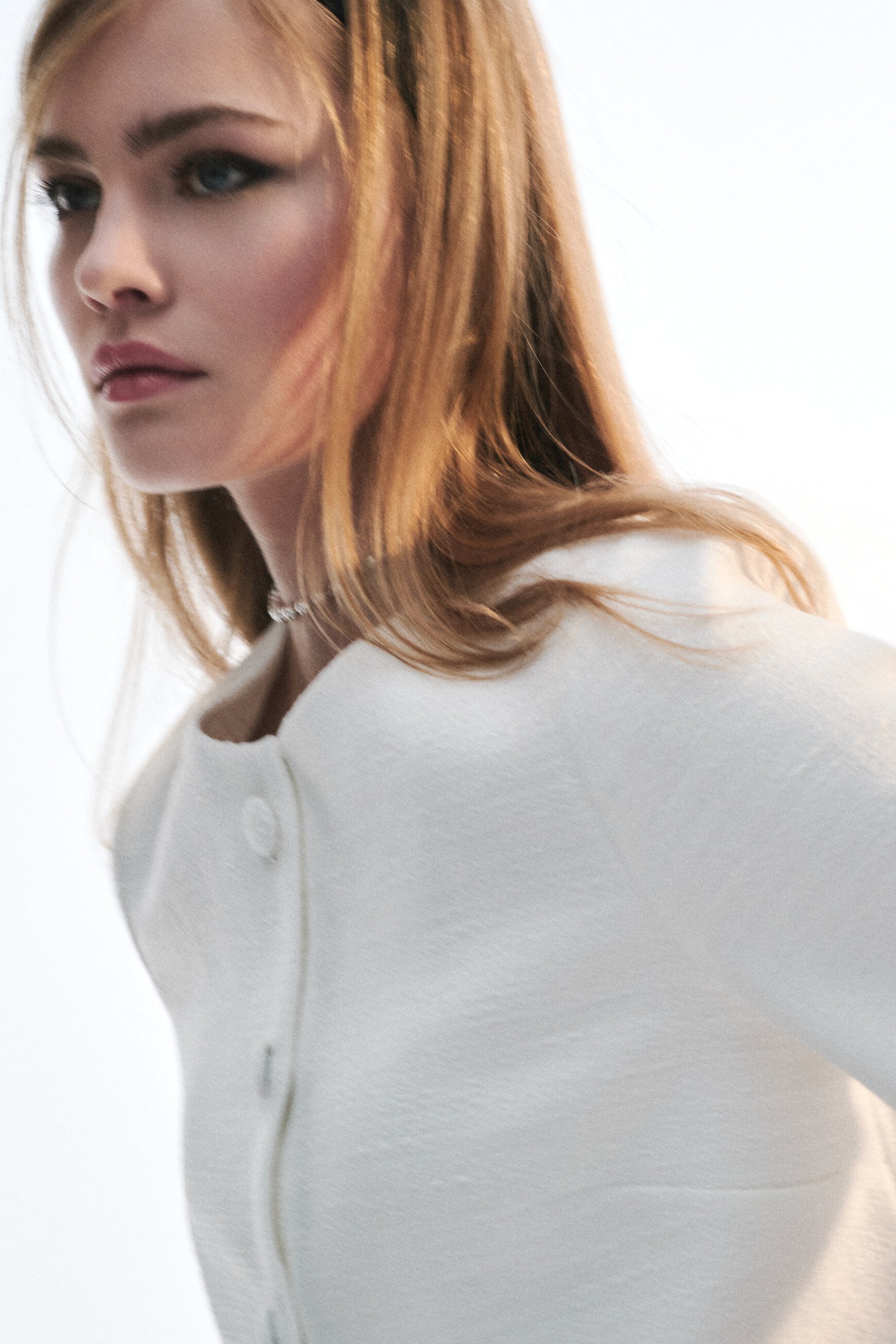 cmilly blouse ecru vrouw Cmilly blouse ecru vrouw