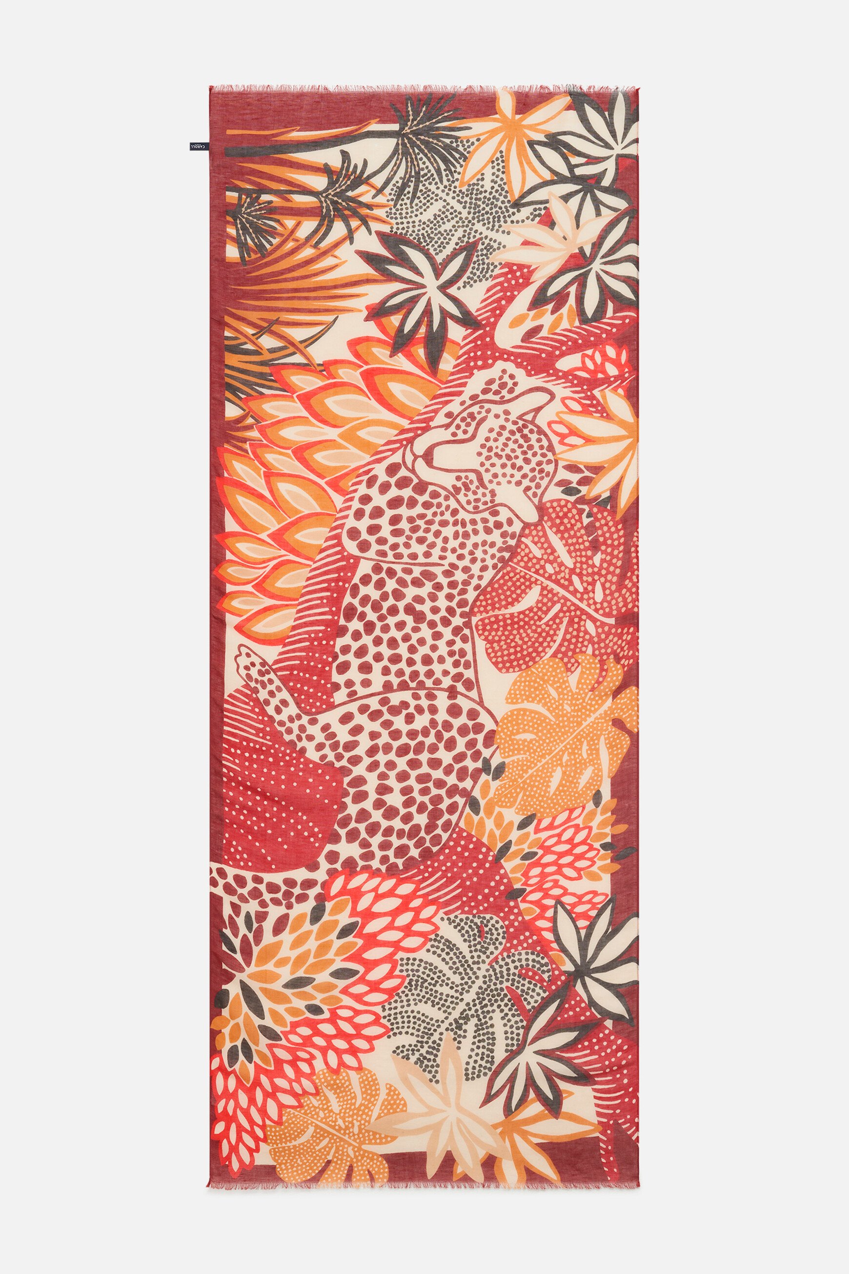 Lois scarf burgundy woman