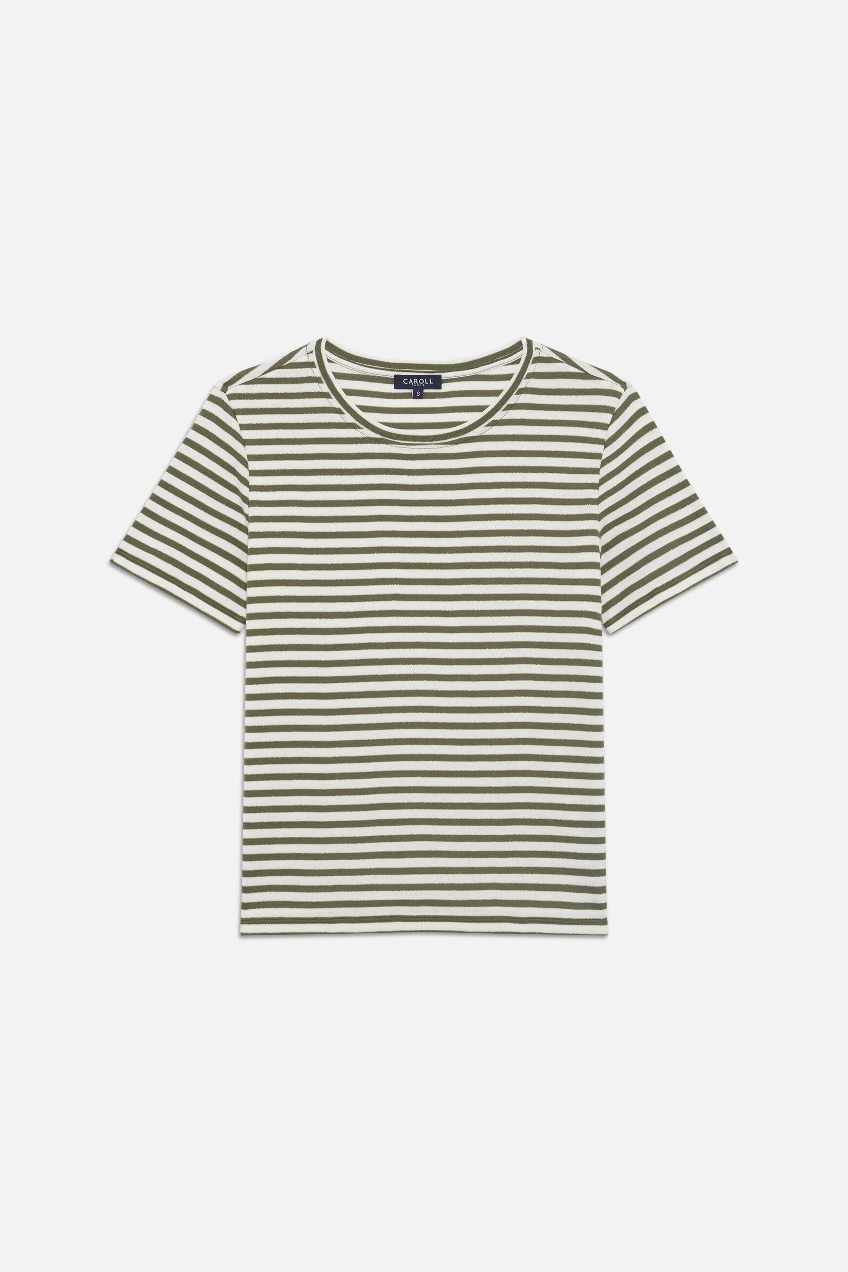 t shirt thea1 vert kaki femme T-shirt Thea1 vert kaki femme