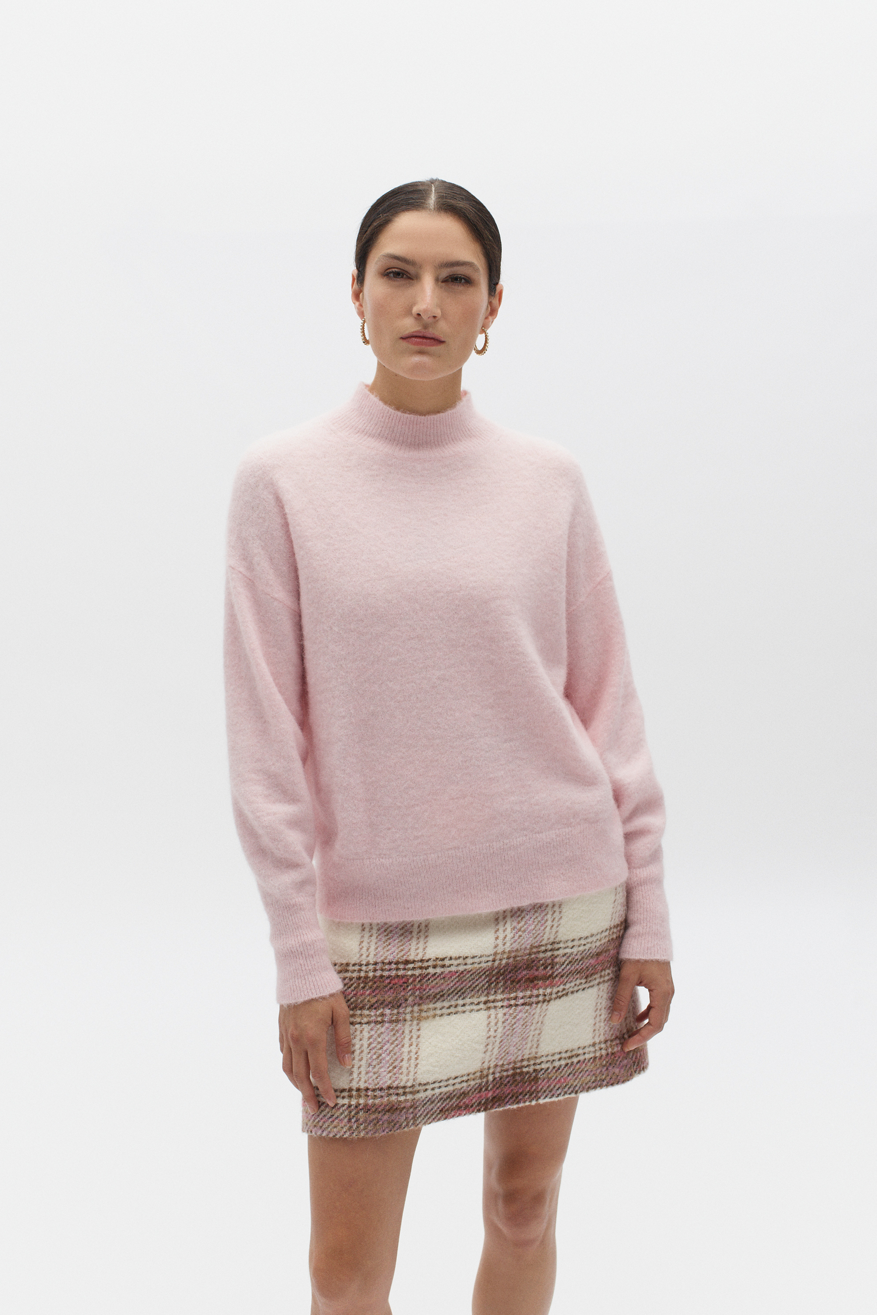 pull tamila rose clair femme pull tamila rose clair femme