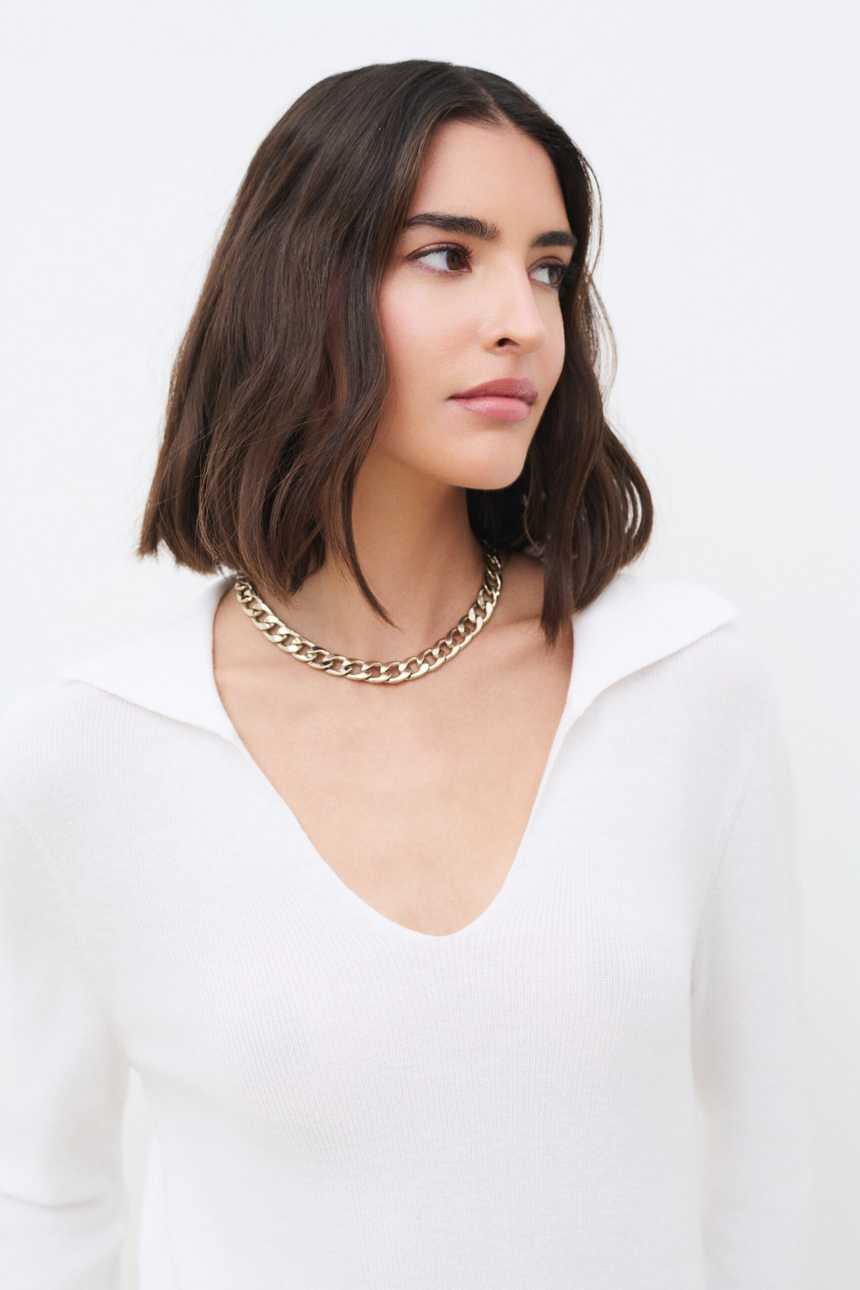 Pull Maiwen blanc femme